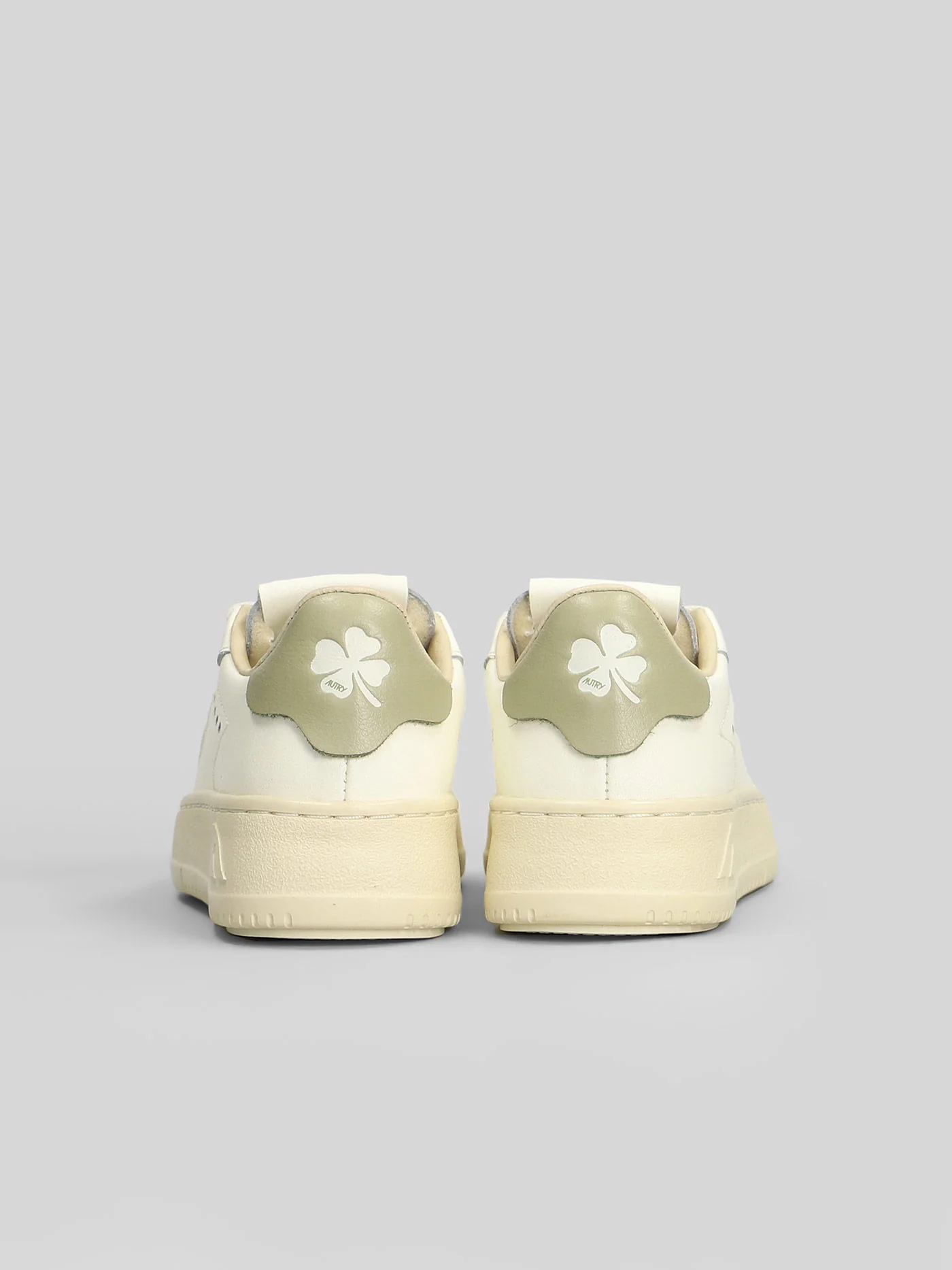 Dallas Low Sneakers in white leather - Image 4