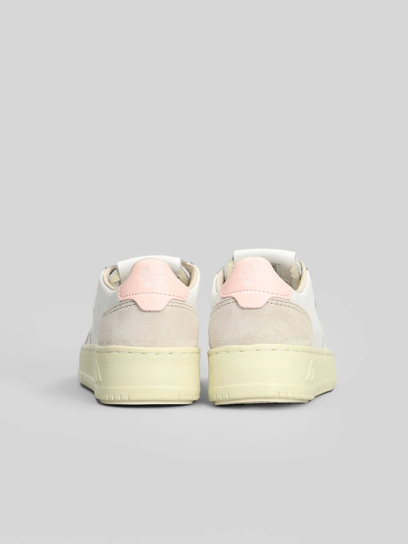 Medalist Low Sneakers in white suede and leather - Image 4