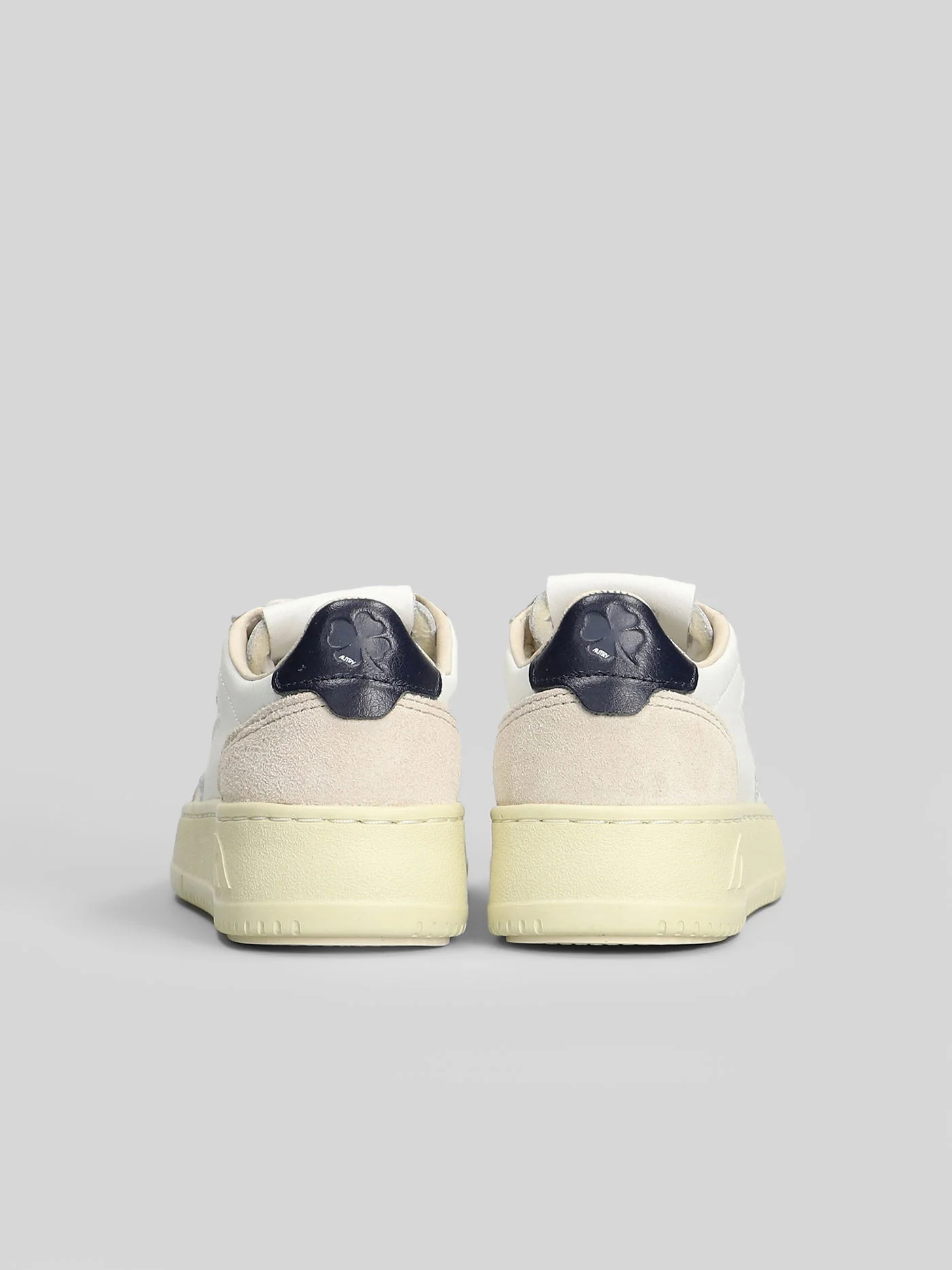 Medalist Low Sneakers in white suede and leather - Image 4