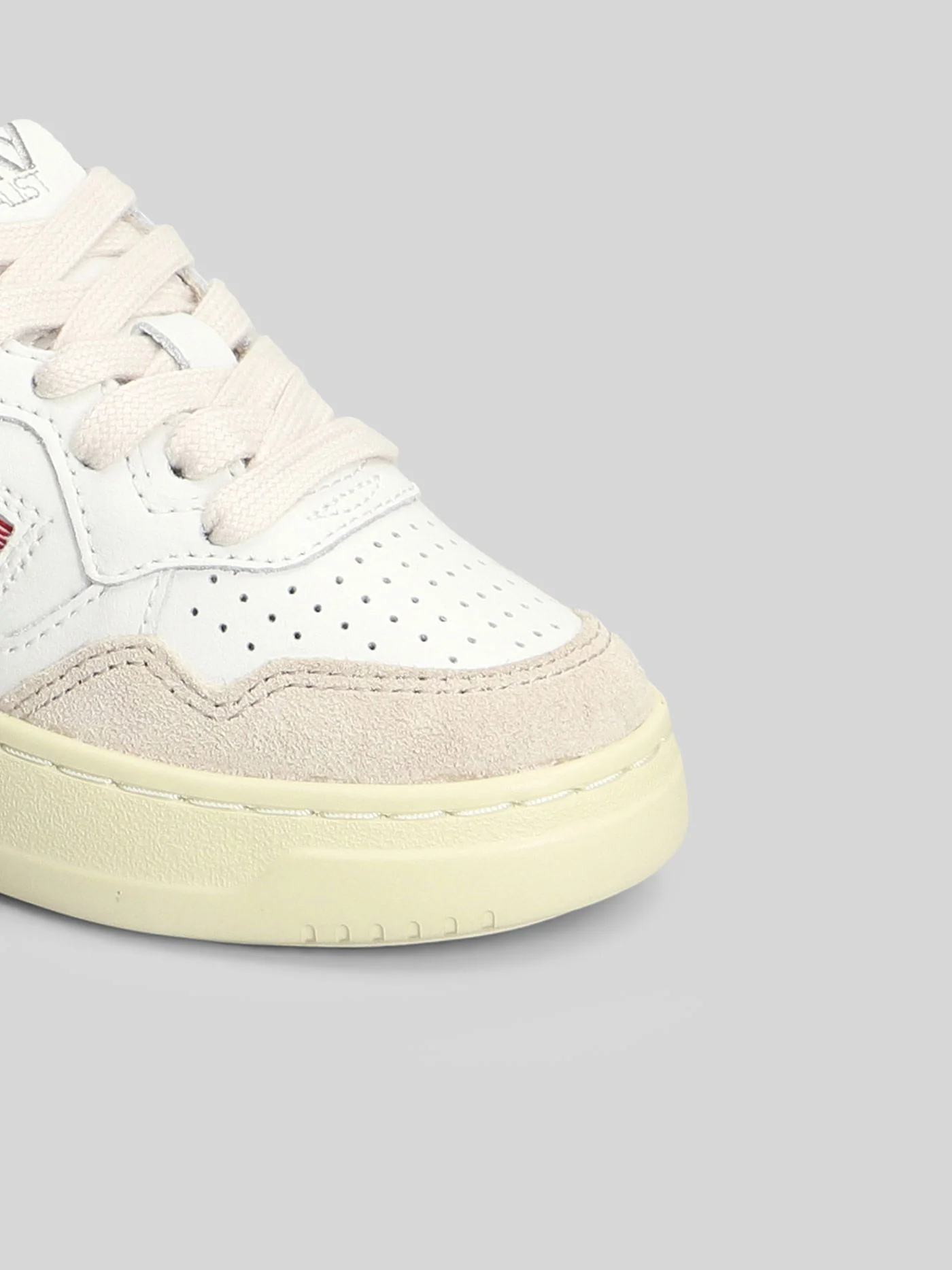 Medalist Low Sneakers in white suede and leather - Image 5