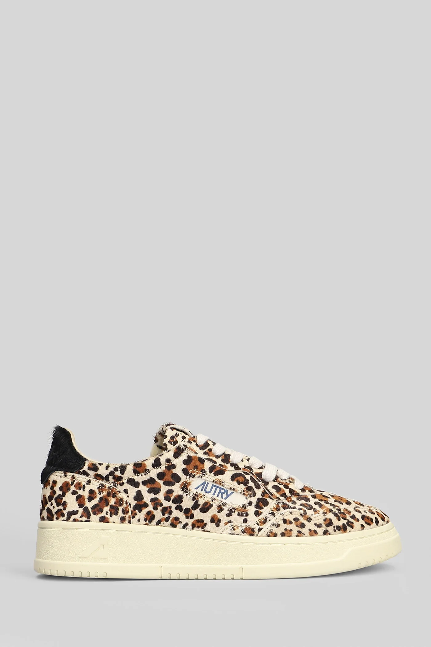 Medalist Low Sneakers in Animalier pony skin