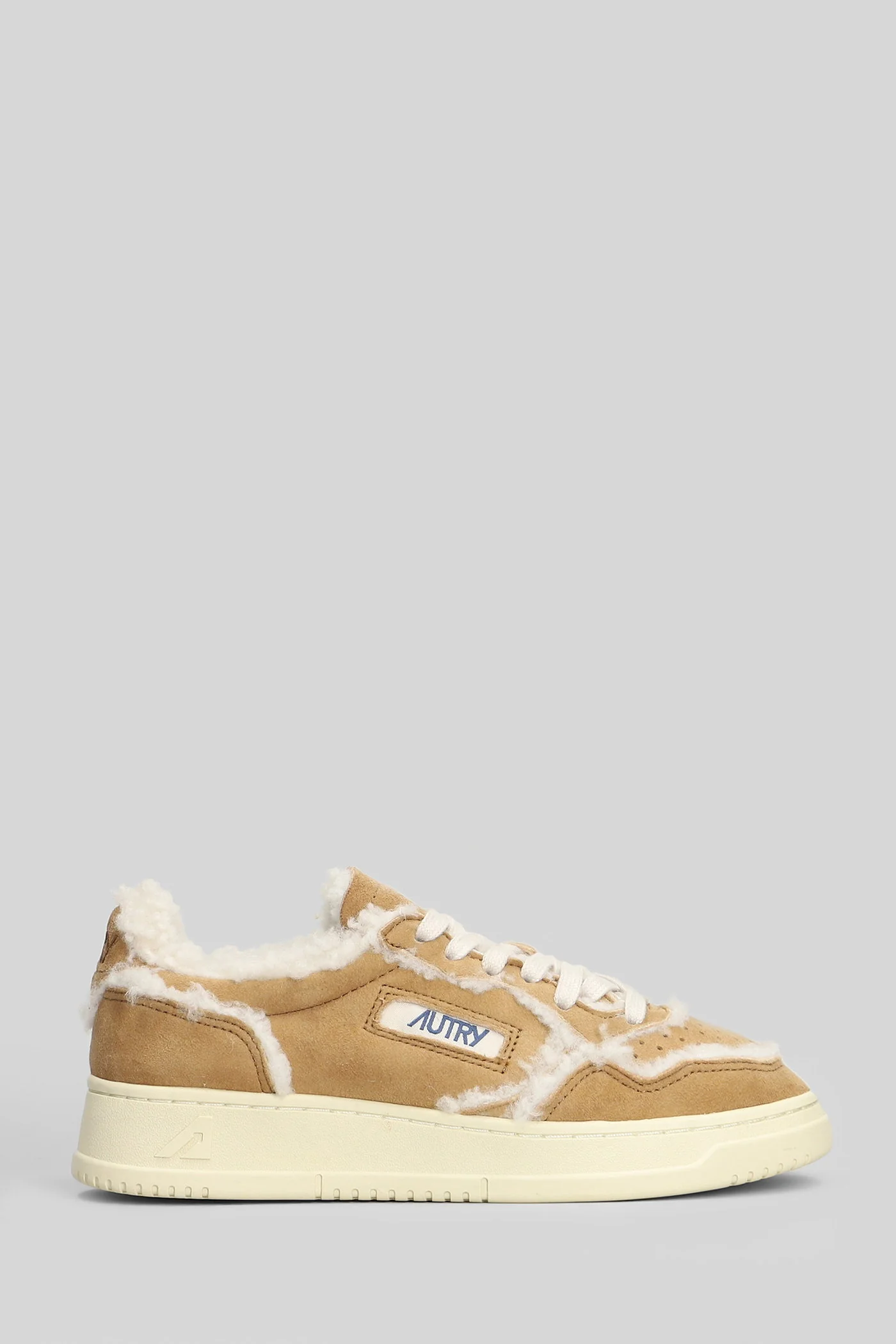 Medalist Low Sneakers in leather color suede
