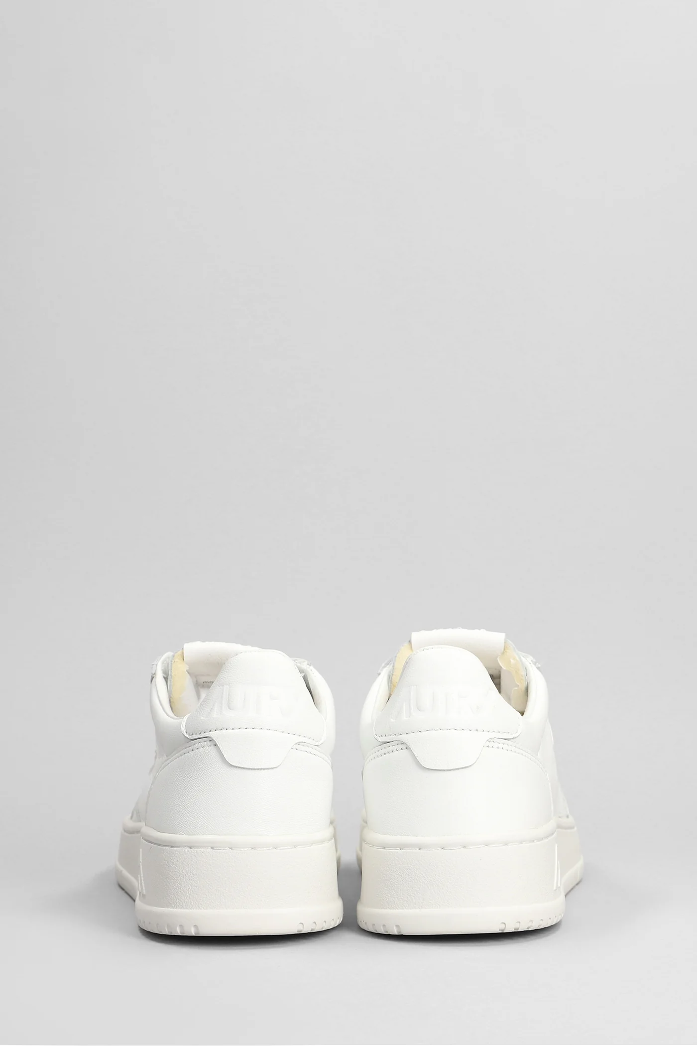 Medalist Low Sneakers in white leather - Image 4