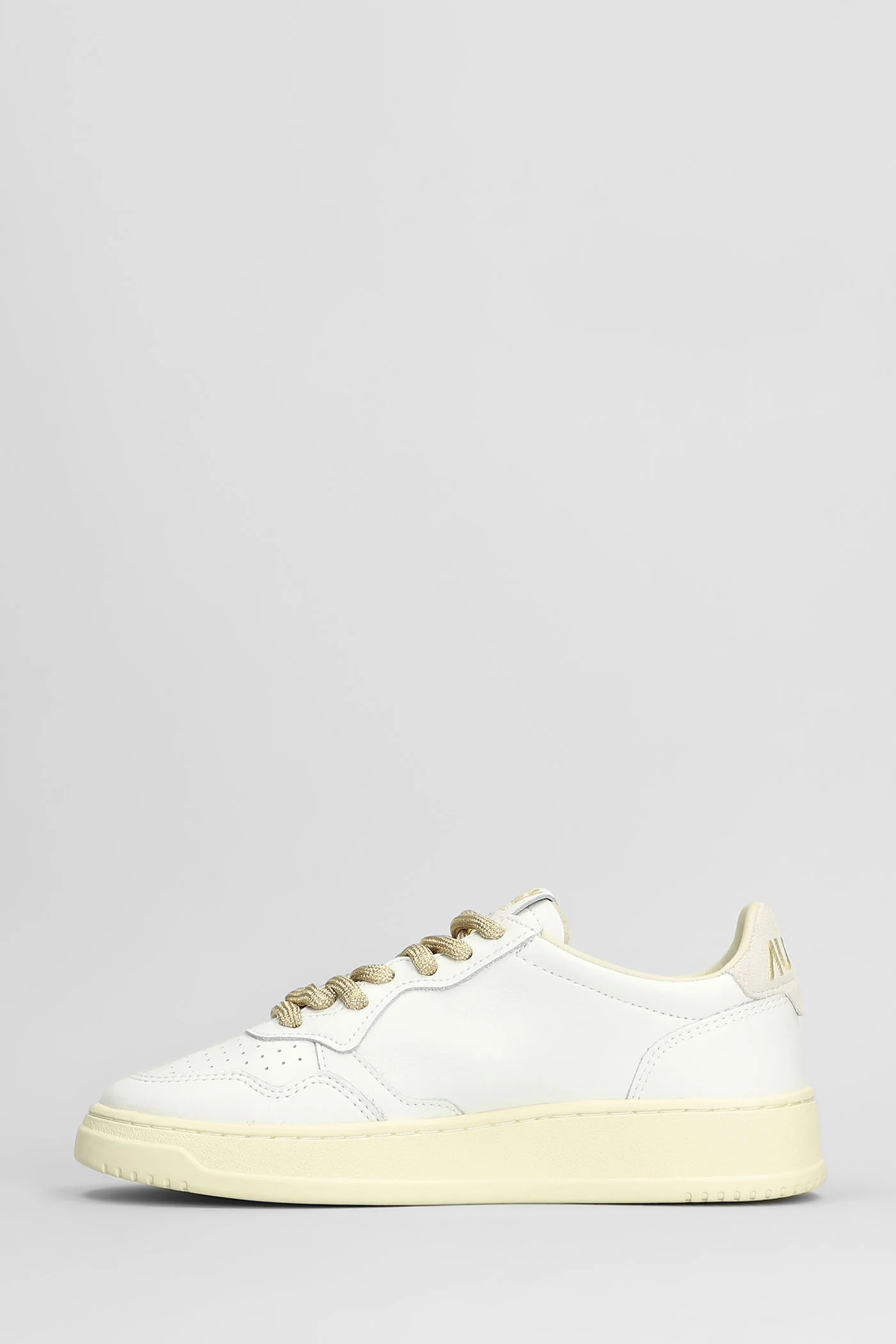Medalist Low Sneakers in white leather - Image 3