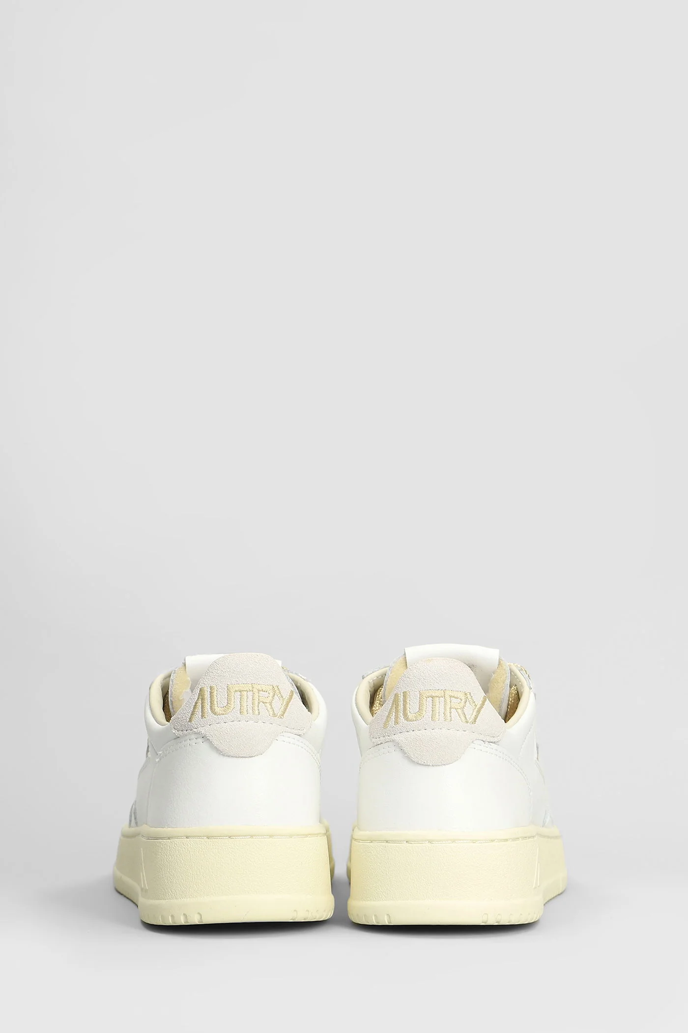 Medalist Low Sneakers in white leather - Image 4