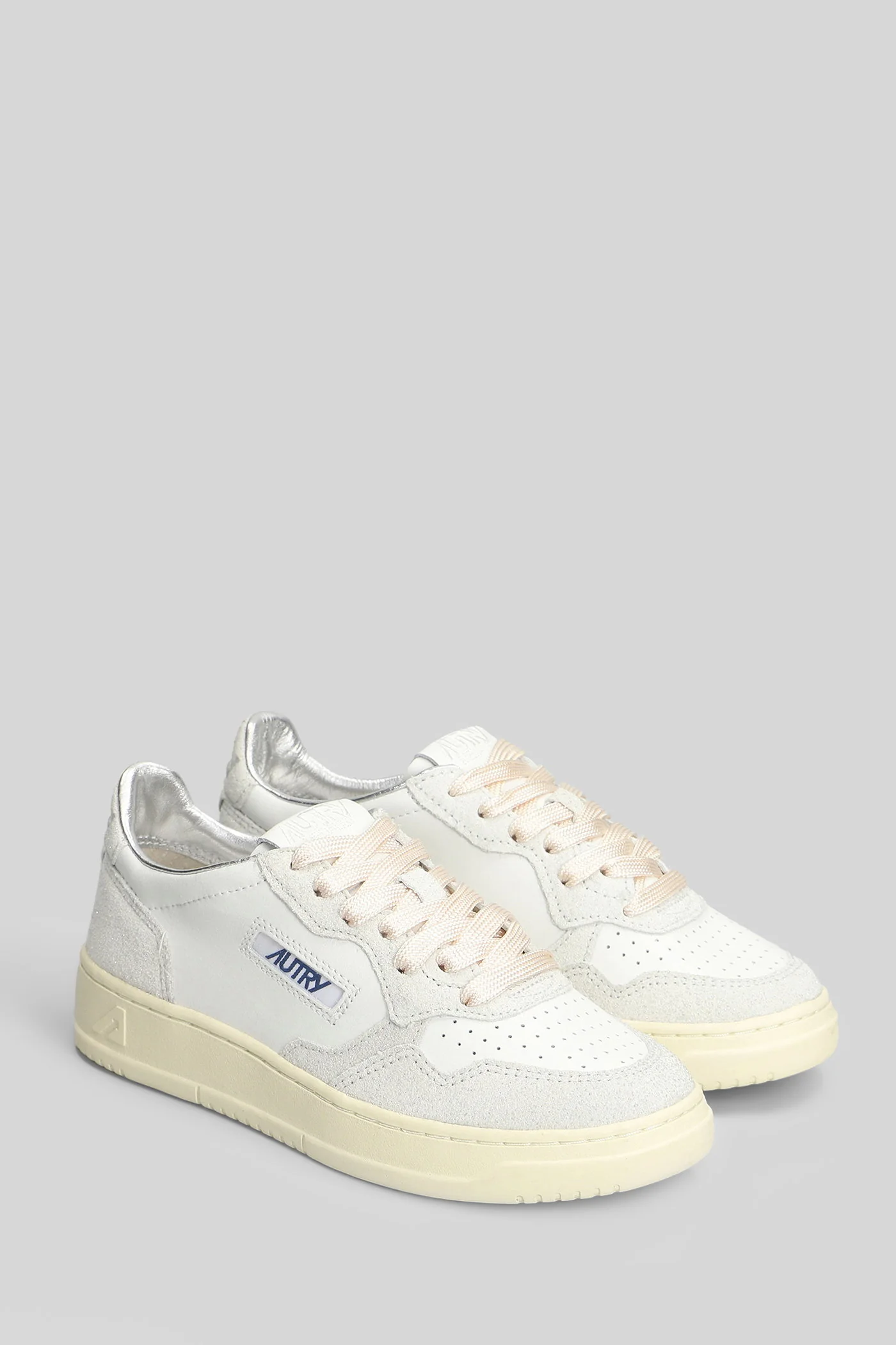 Medalist Low Sneakers in white leather - Image 2