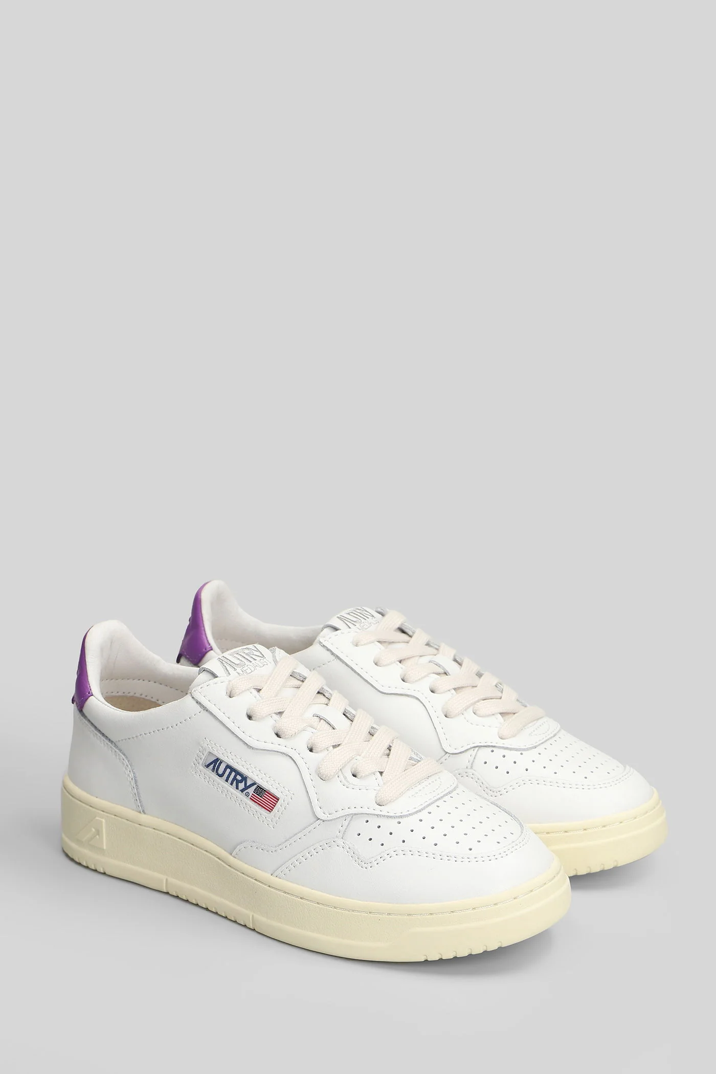 Medalist Low Sneakers in white leather - Image 7