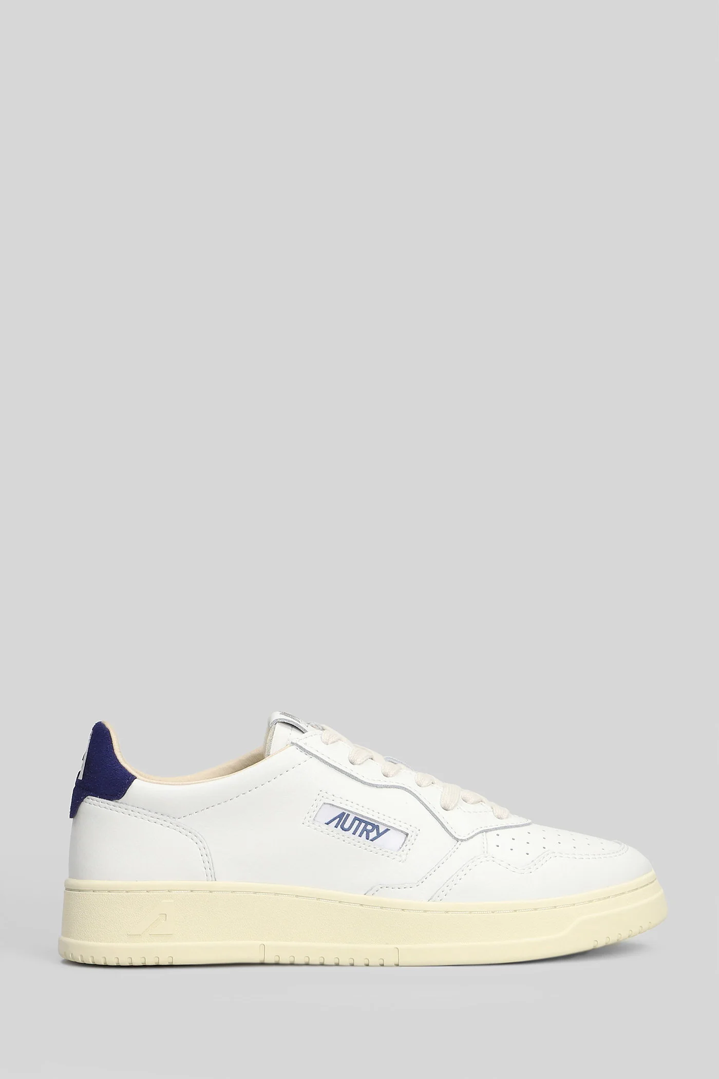 Medalist Low Sneakers in white leather