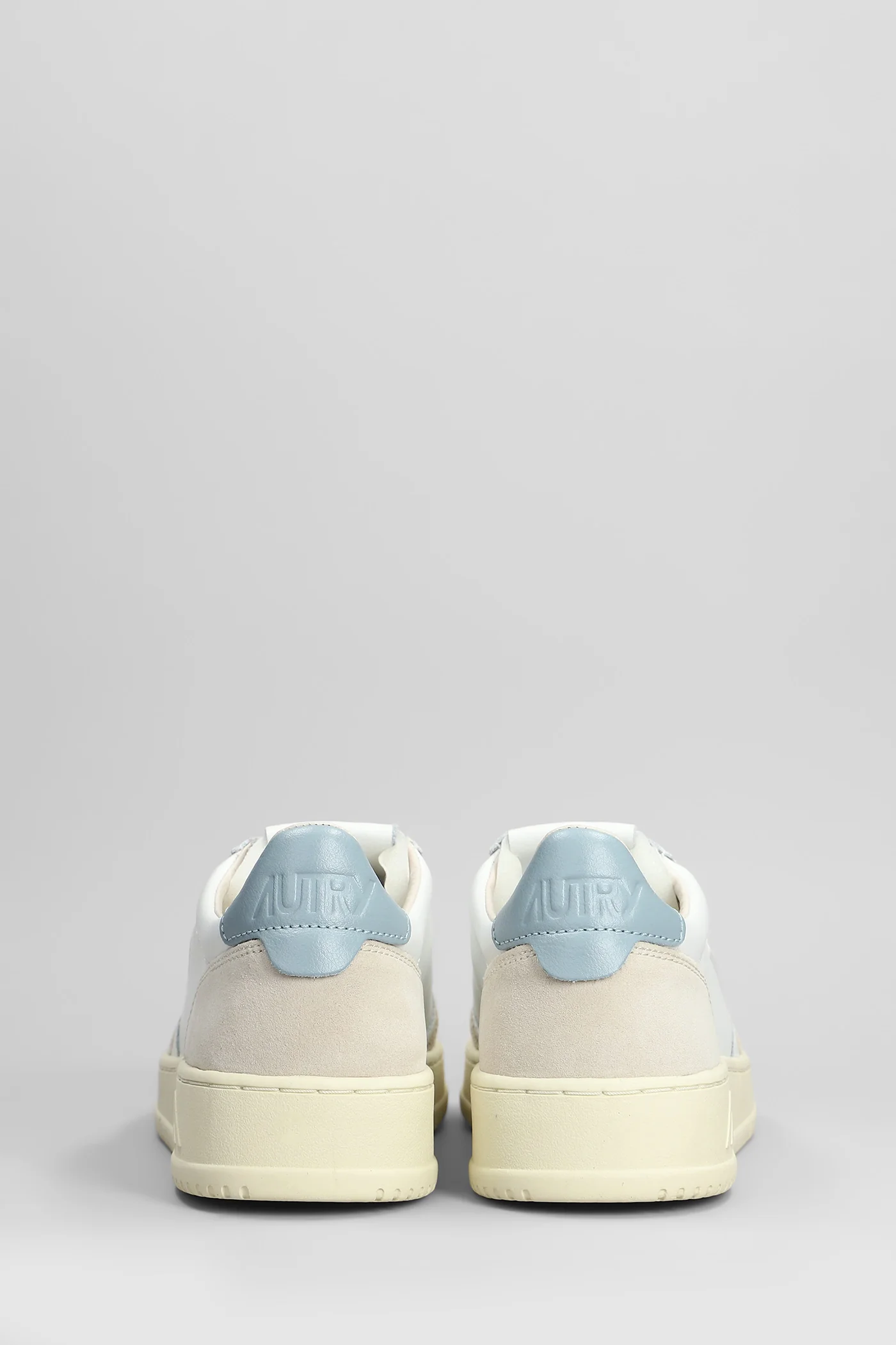 Medalist Low Sneakers in white suede and leather - Image 4