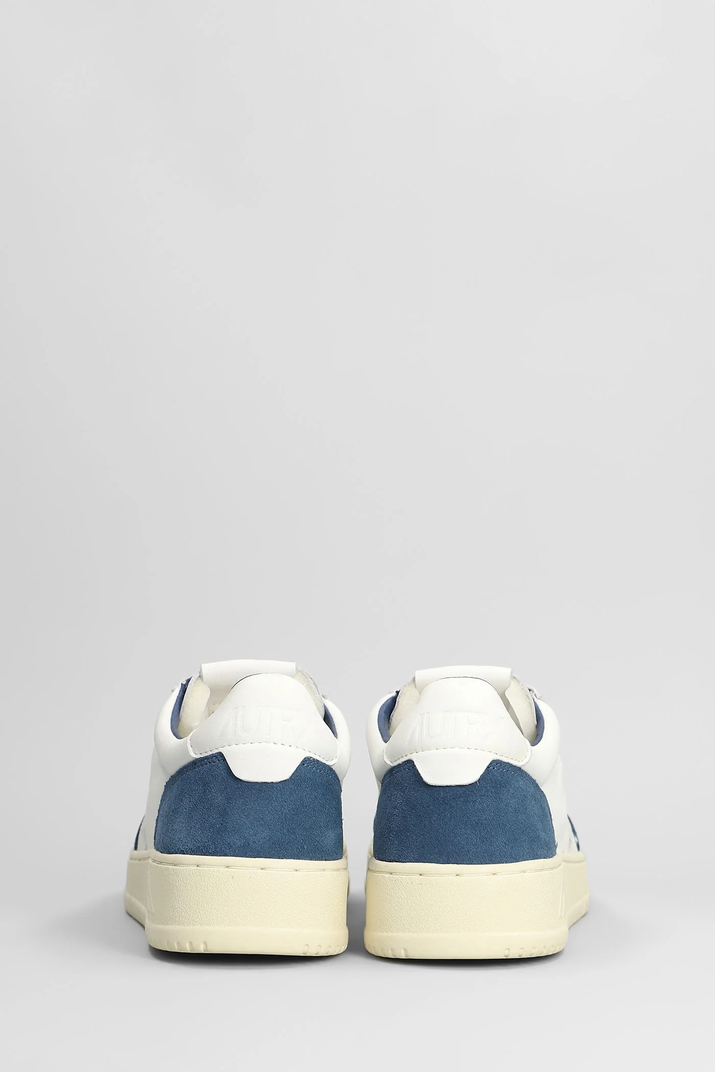Medalist Low Sneakers in white suede and leather - Image 4