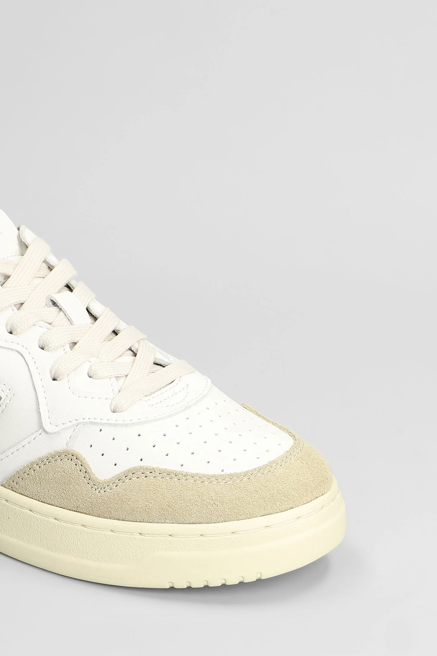 Medalist Low Sneakers in white suede and leather - Image 5