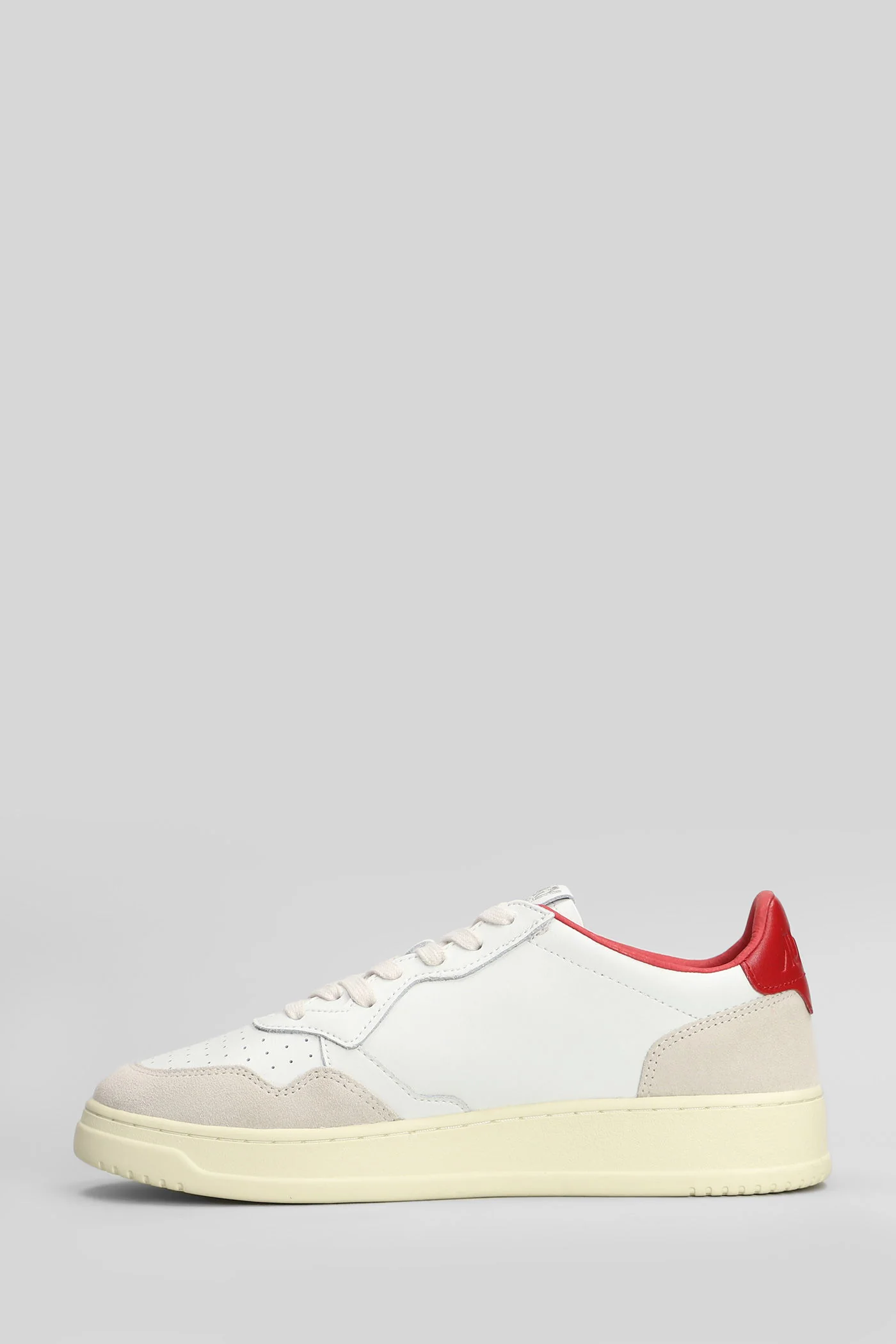 Medalist low Sneakers in white suede and leather - Image 3