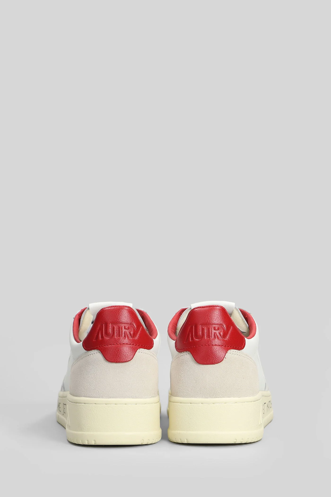 Medalist low Sneakers in white suede and leather - Image 4