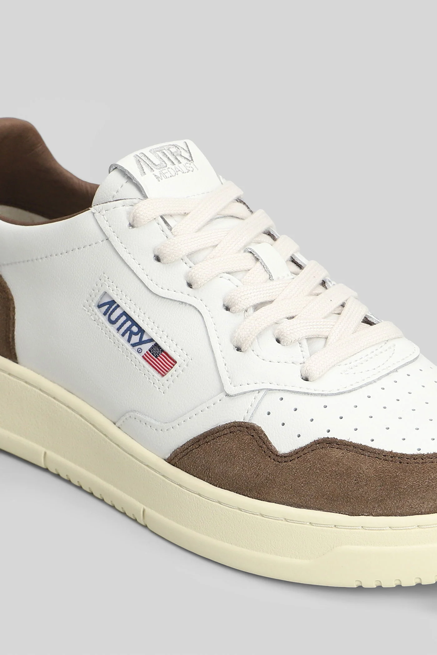 Medalist low Sneakers in white suede and leather - Image 25