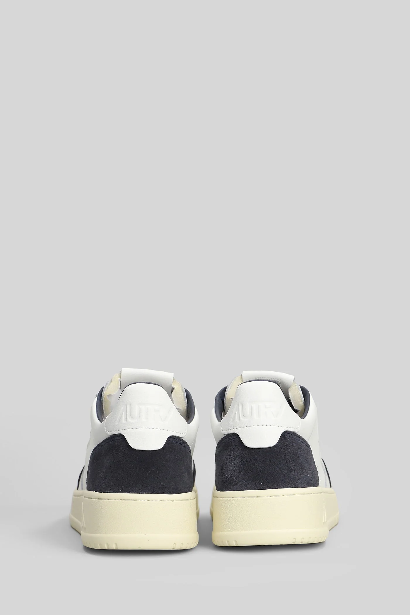 Medalist low Sneakers in white suede and leather - Image 4
