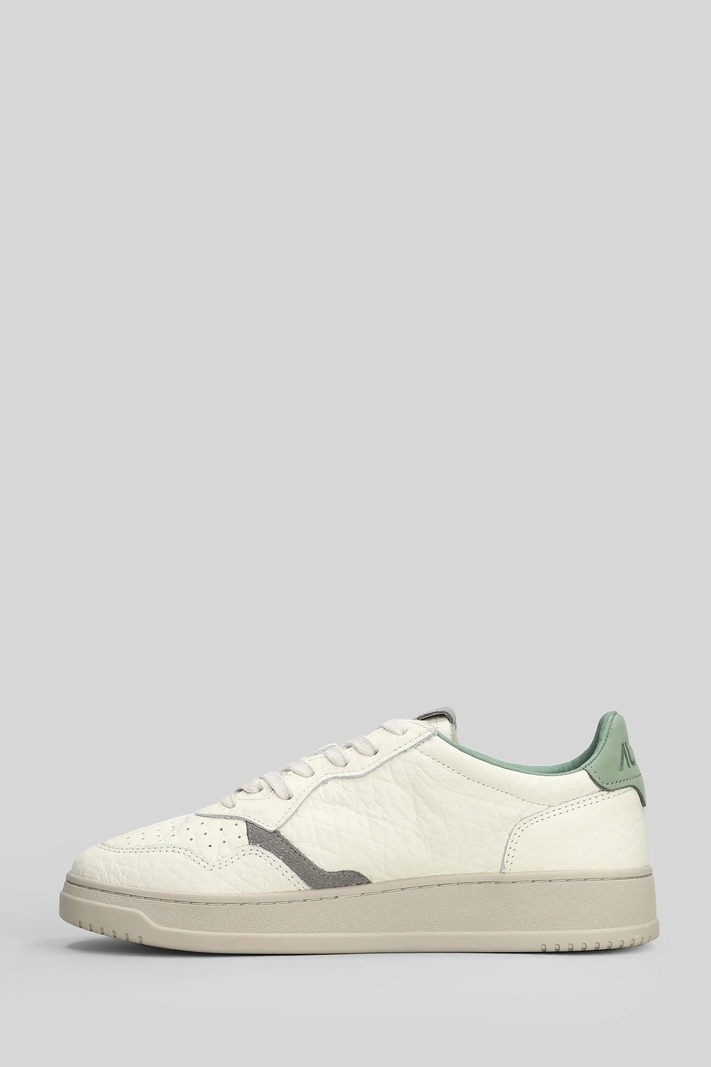 Medalist low Sneakers in white suede and leather - Image 3