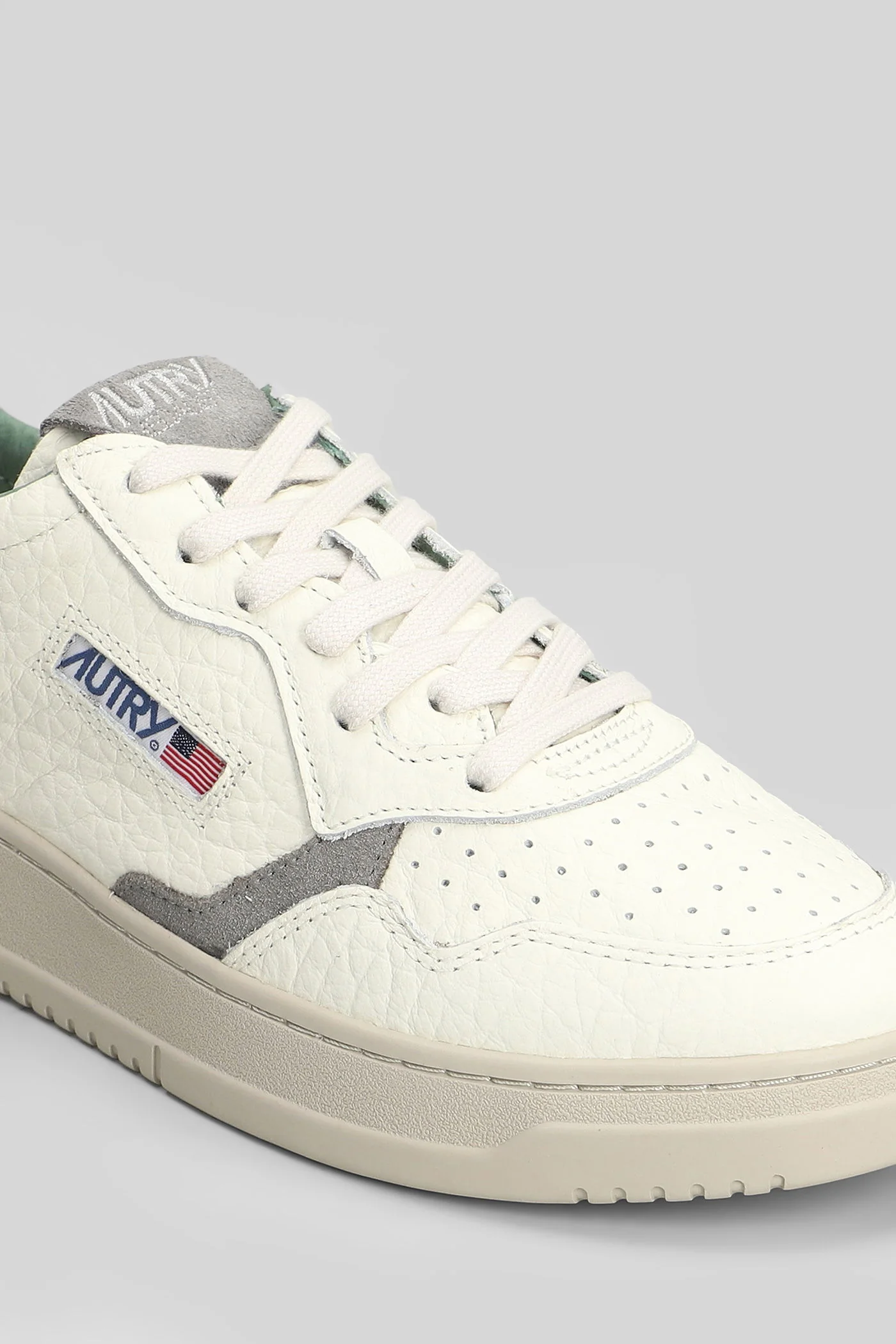 Medalist low Sneakers in white suede and leather - Image 5