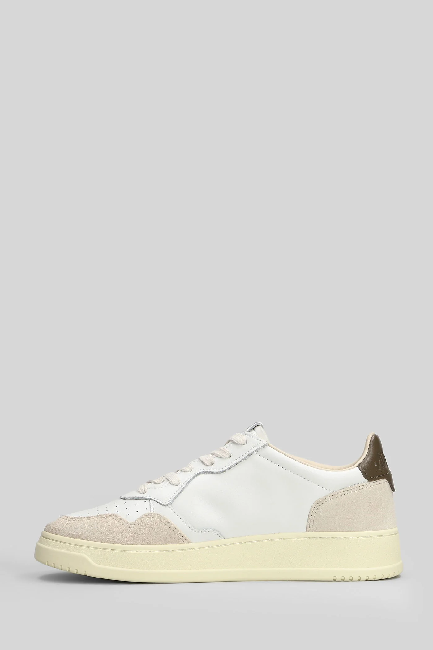 Medalist low Sneakers in white suede and leather - Image 3