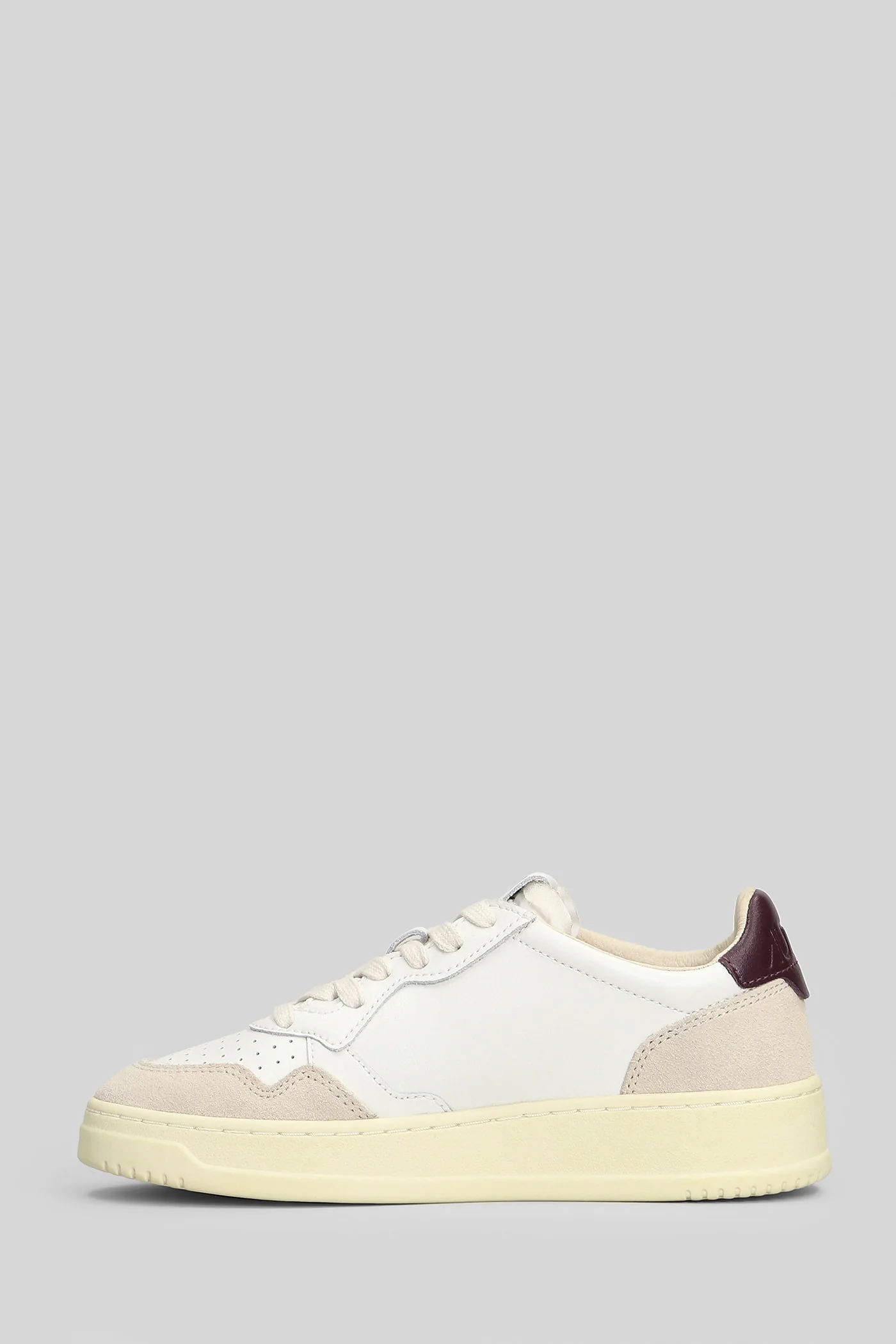 Medalist Low Sneakers in white suede and leather - Image 8