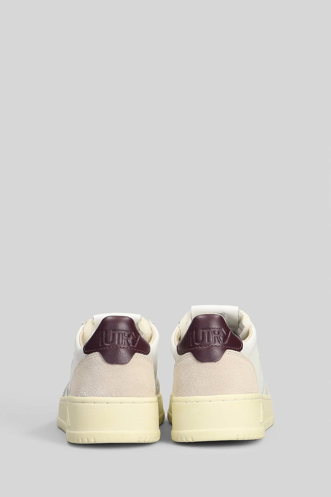 Medalist Low Sneakers in white suede and leather - Image 9