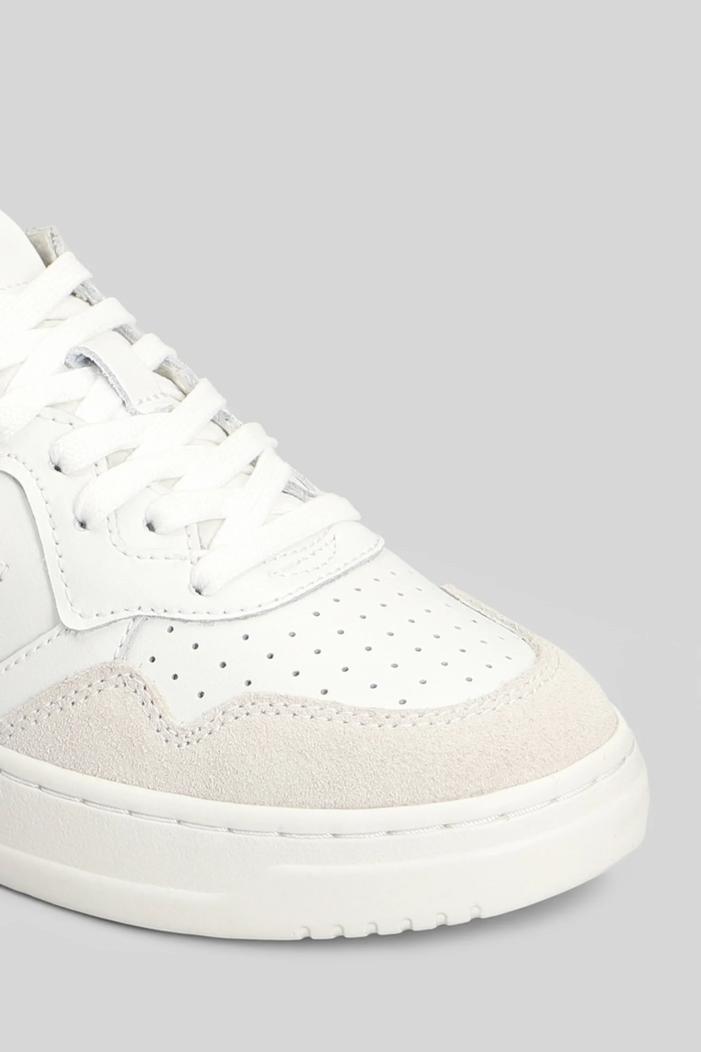 Medalist Low Sneakers in white suede and leather - Image 5