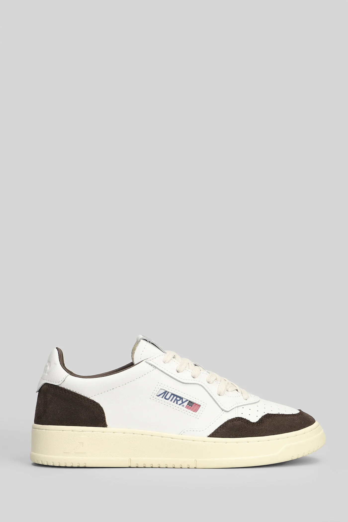 Medalist Low Sneakers in white suede and leather - Image 46