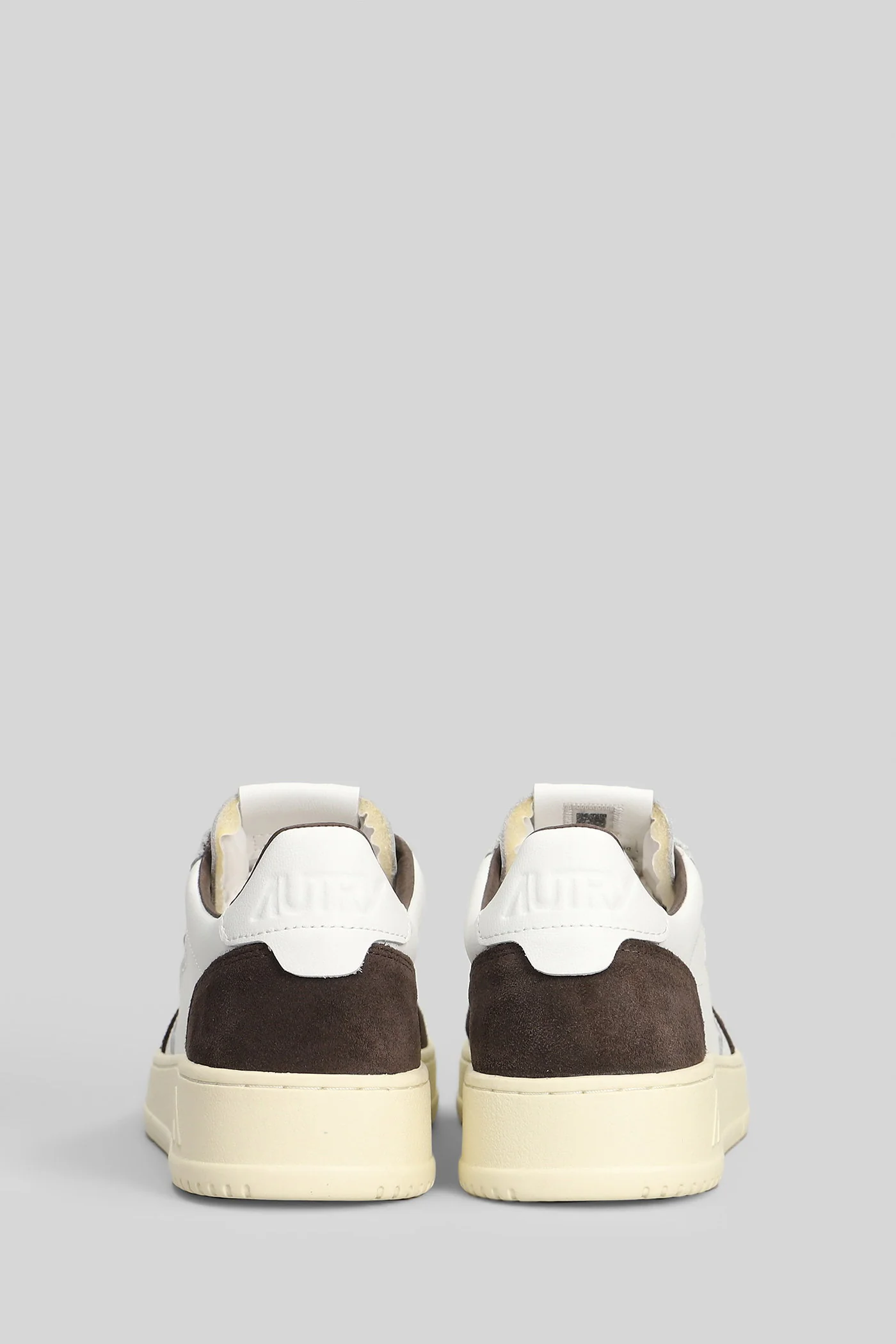 Medalist Low Sneakers in white suede and leather - Image 9