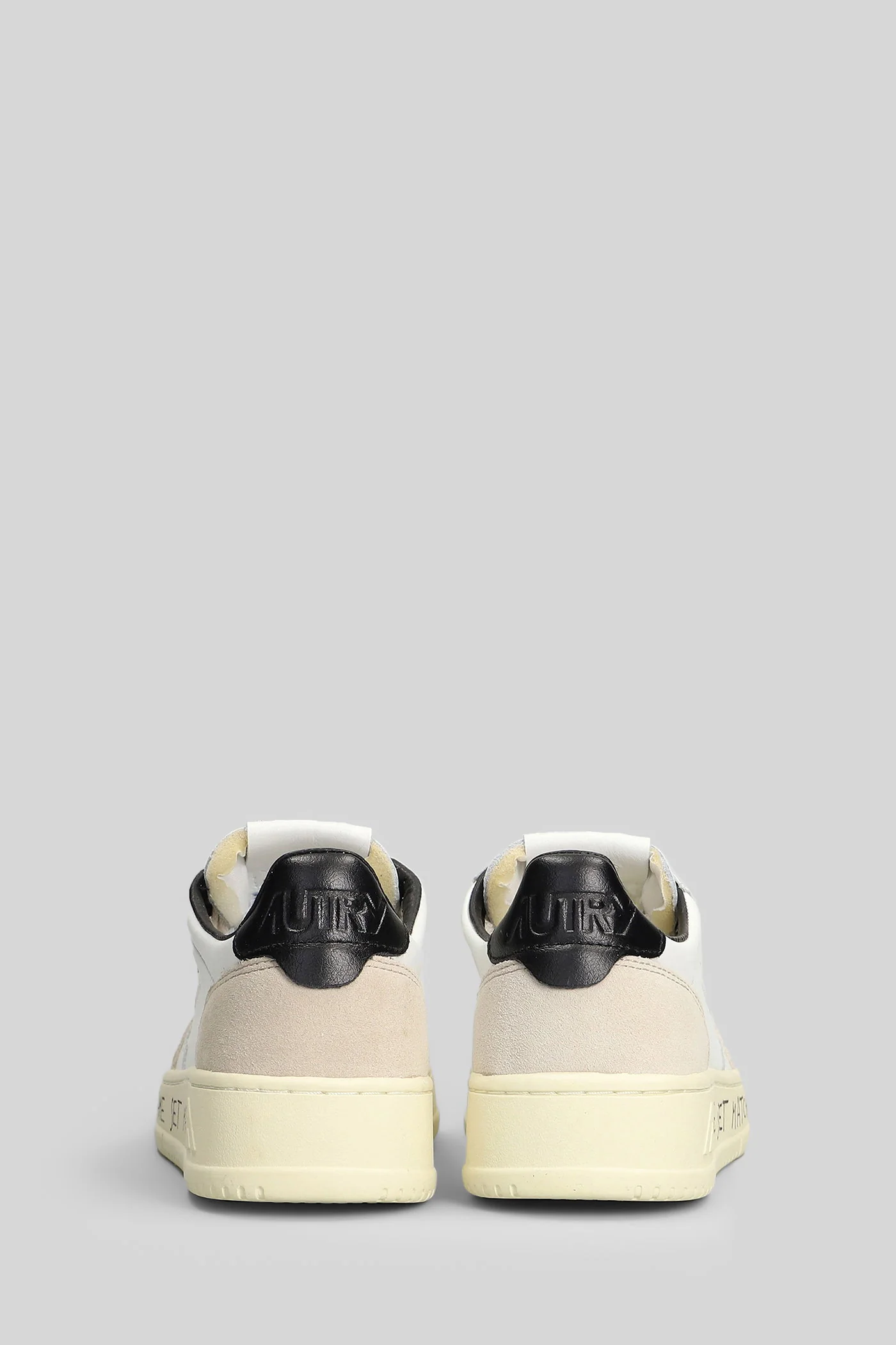 Medalist Low Sneakers in white suede and leather - Image 4