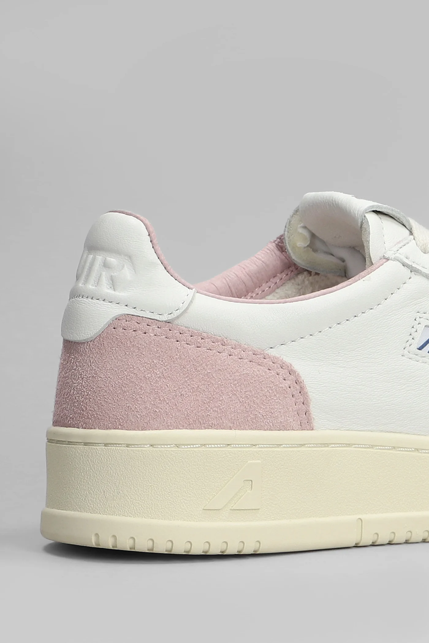 Medalist Sneakers in white suede and leather - Image 5