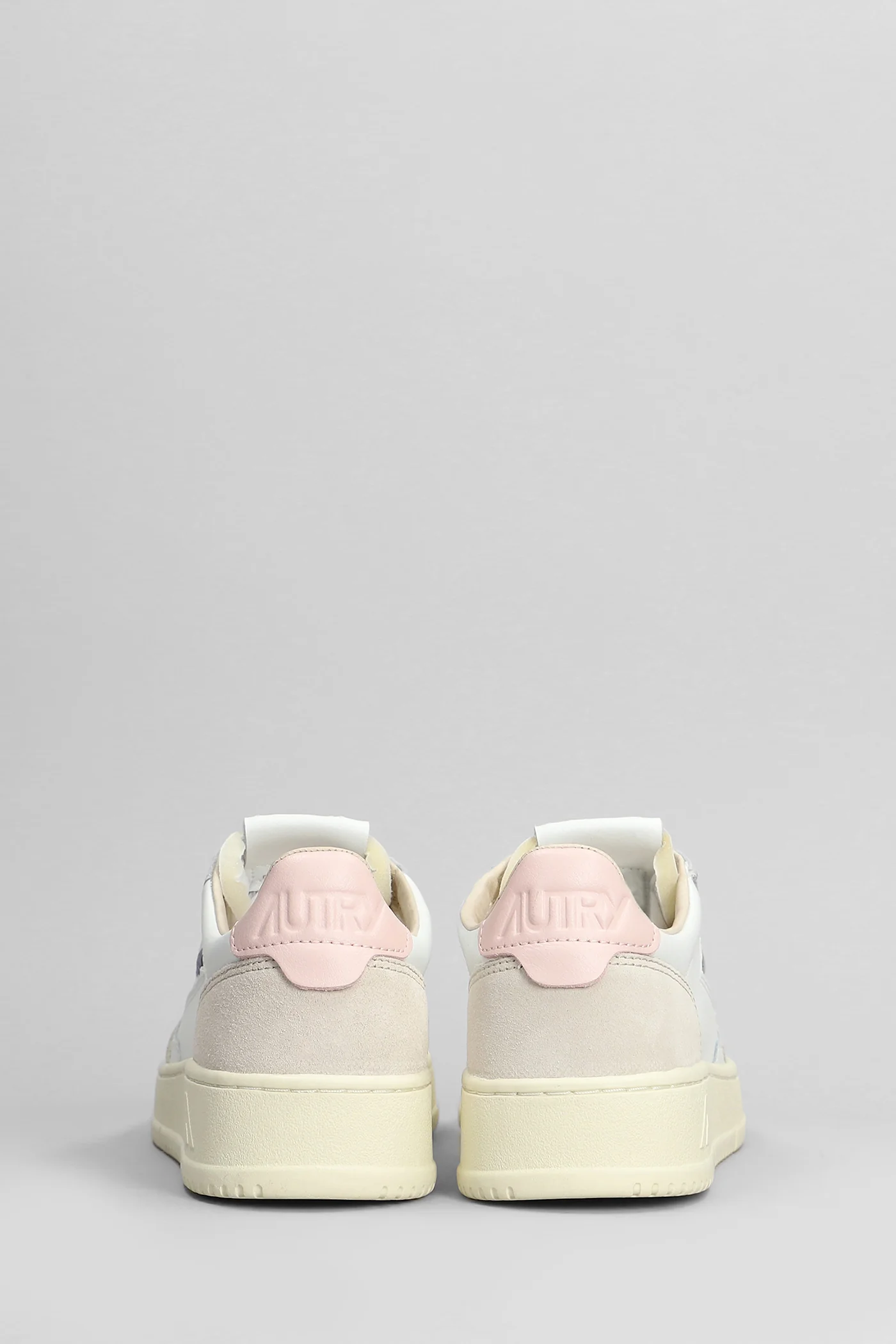 Medalist Sneakers in white suede and leather - Image 4
