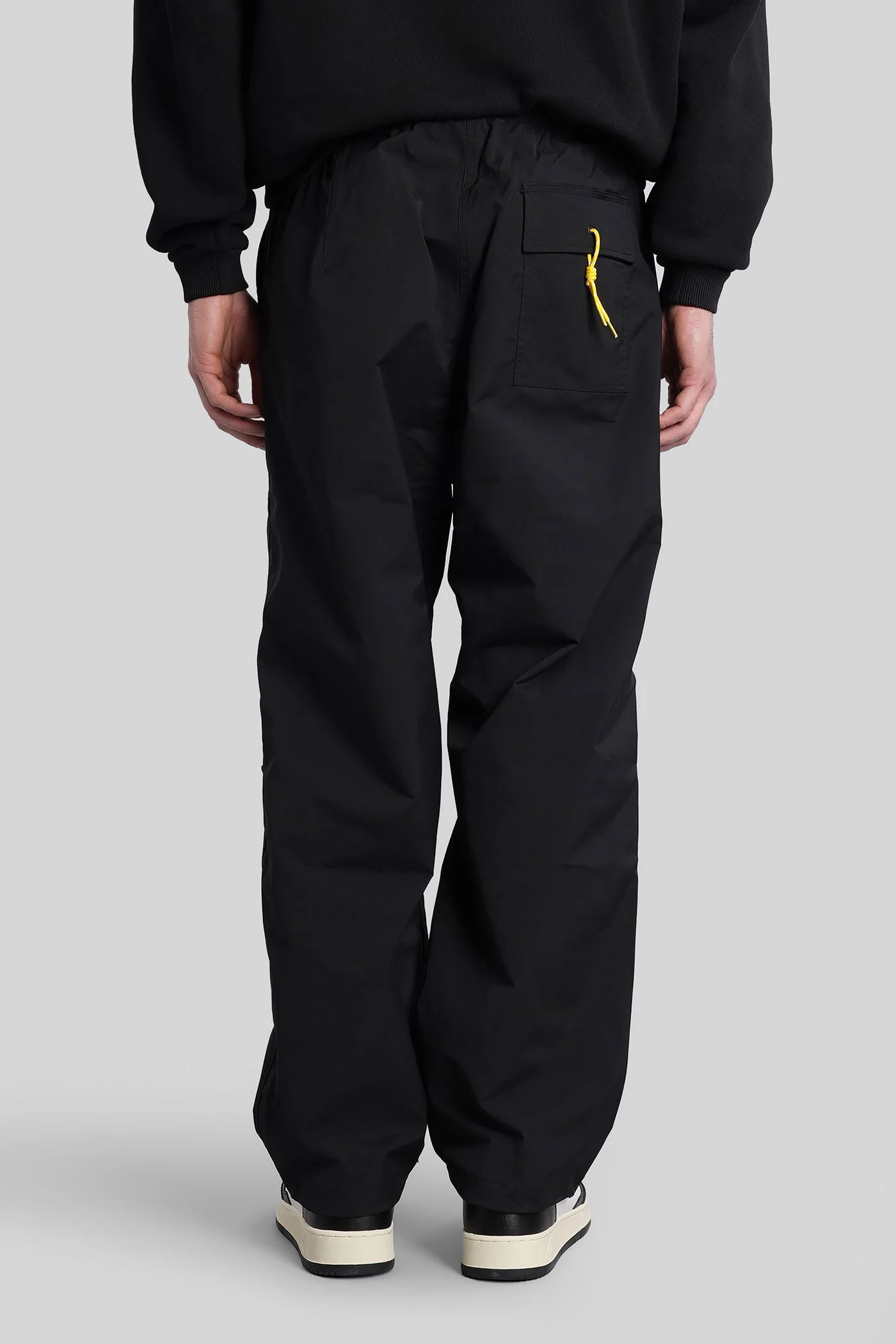 Pants in black cotton - Image 3