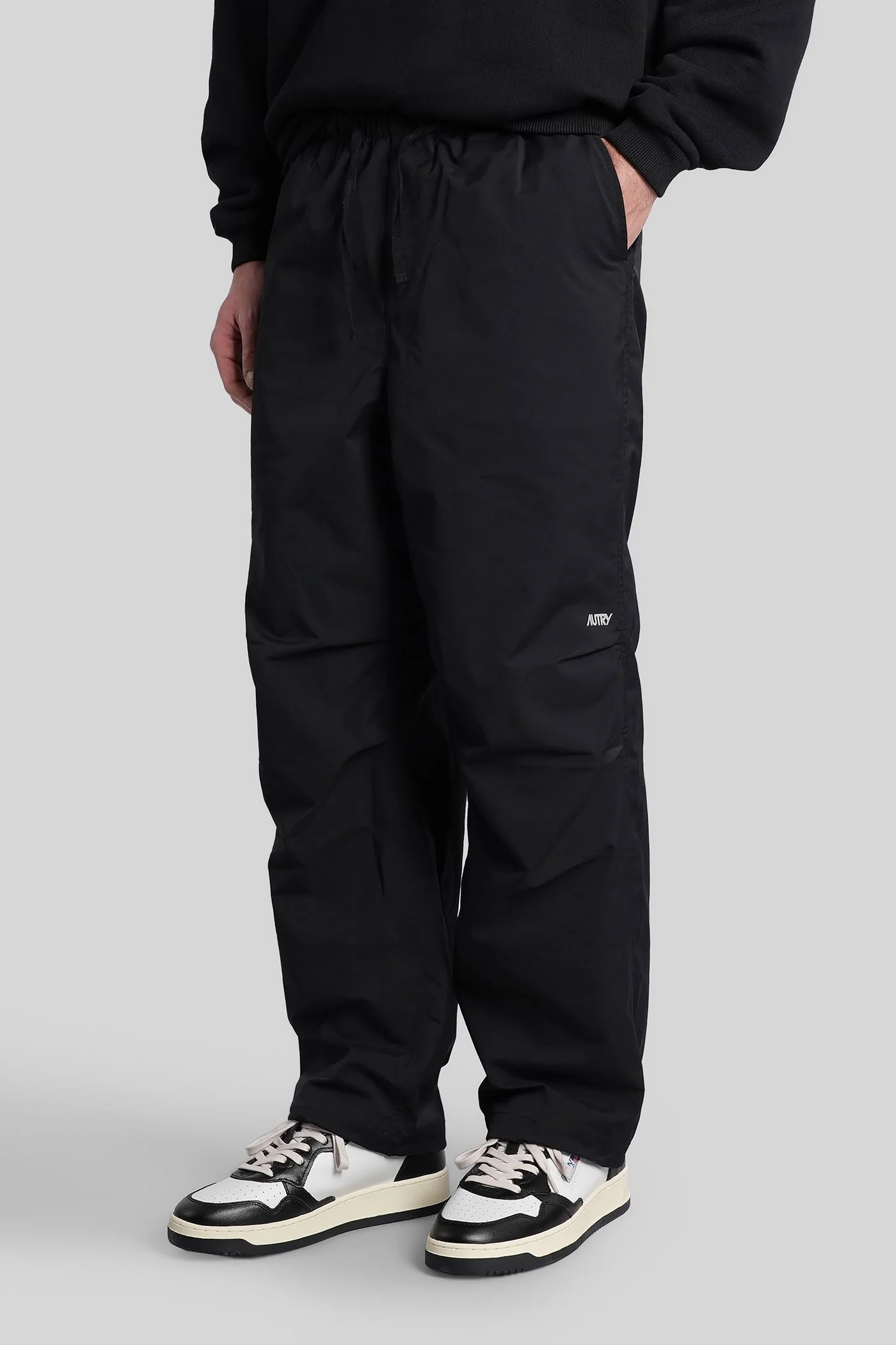 Pants in black cotton - Image 4