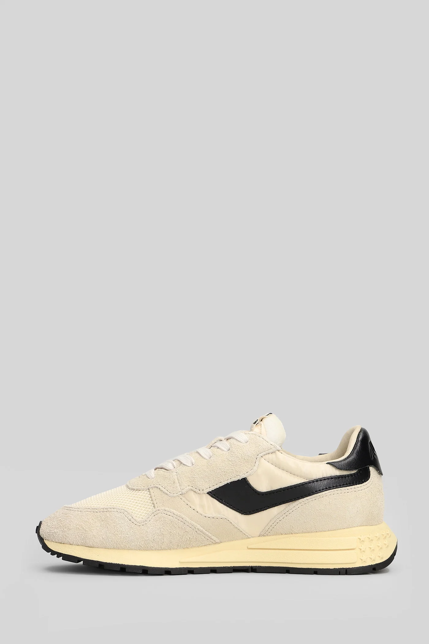 Reelwind Low Sneakers in beige Suede and fabric - Image 3
