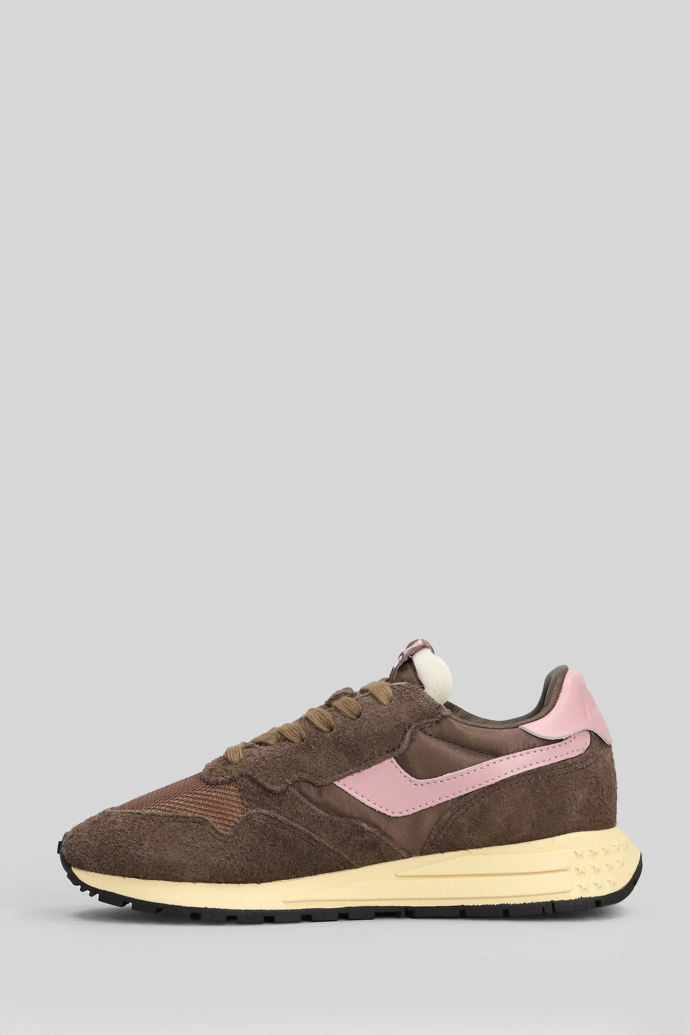 Reelwind Low Sneakers in brown Suede and fabric - Image 3