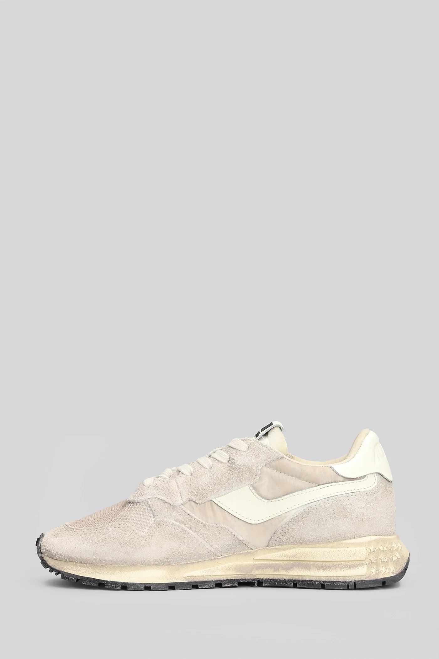 Reelwind Sup Vint Lo Sneakers in beige Suede and fabric - Image 3
