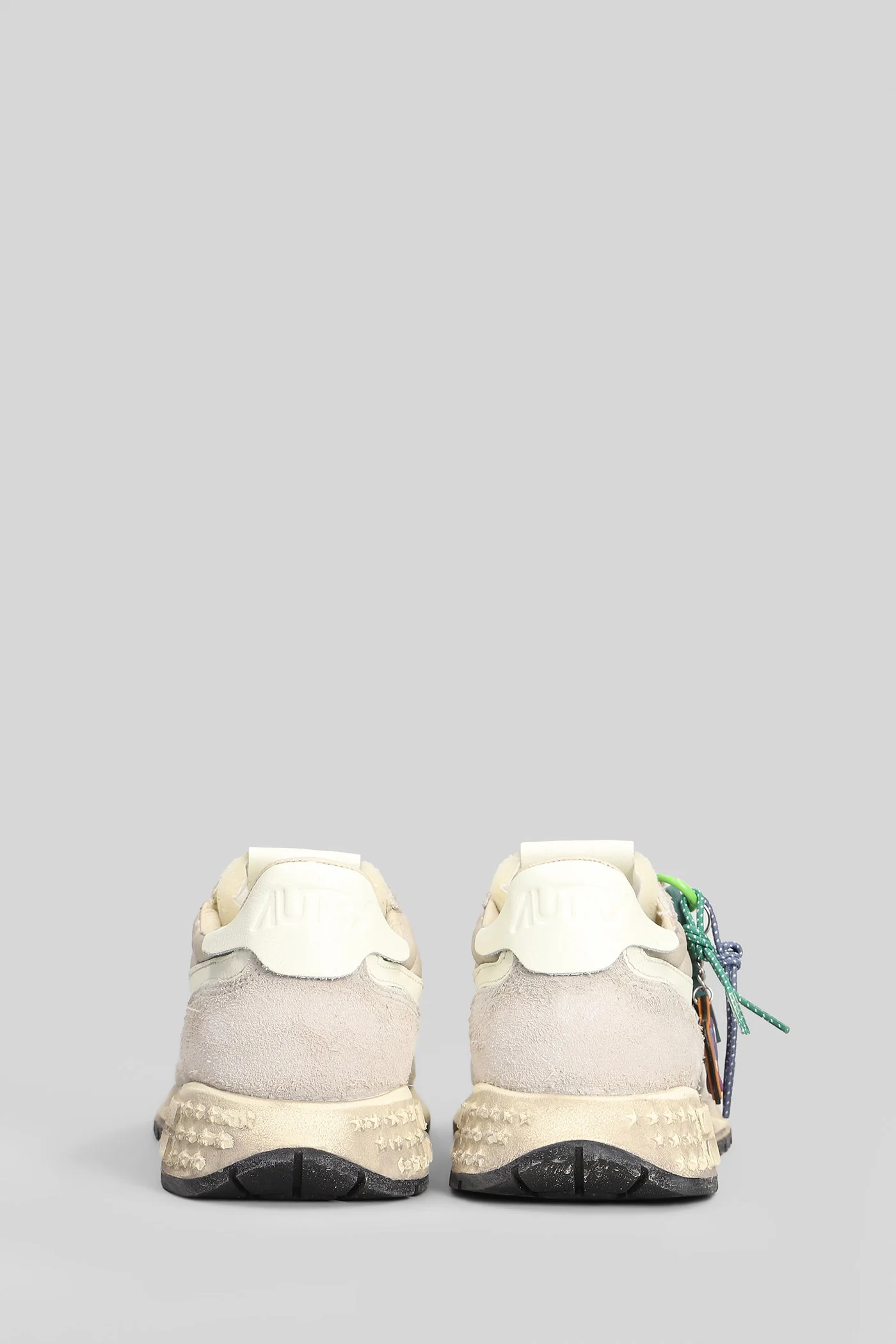 Reelwind Sup Vint Lo Sneakers in beige Suede and fabric - Image 4