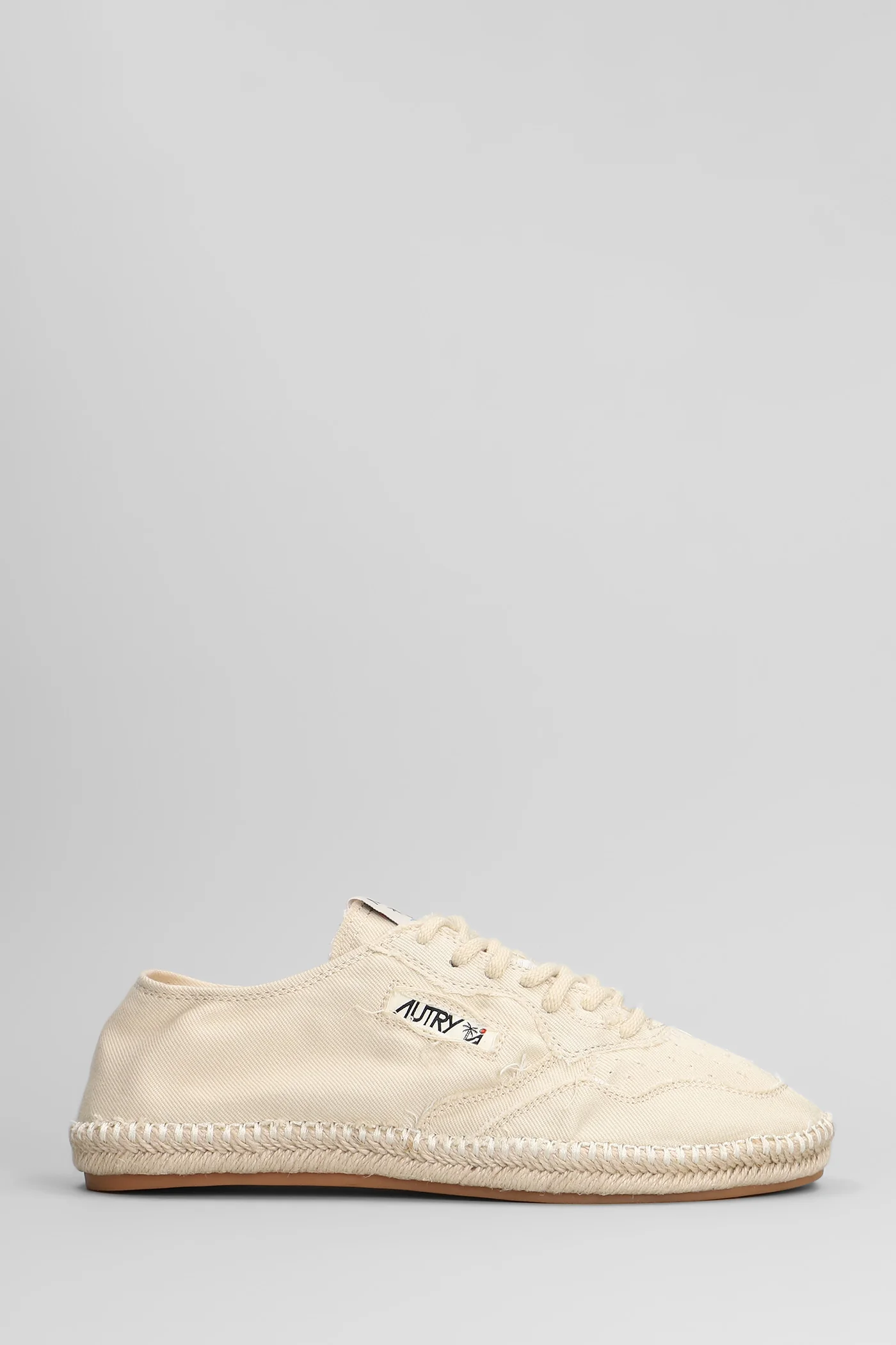 Sandy Espadrilles in beige cotton