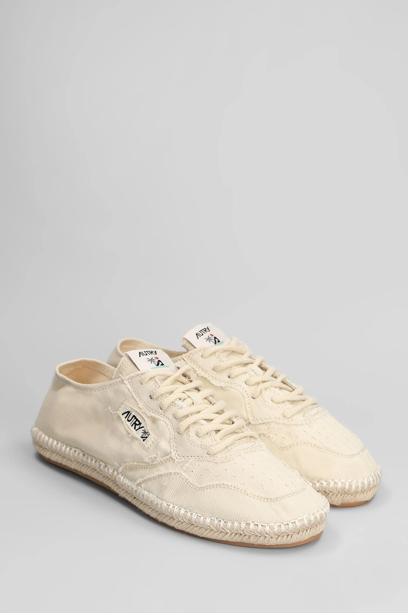 Sandy Espadrilles in beige cotton - Image 2