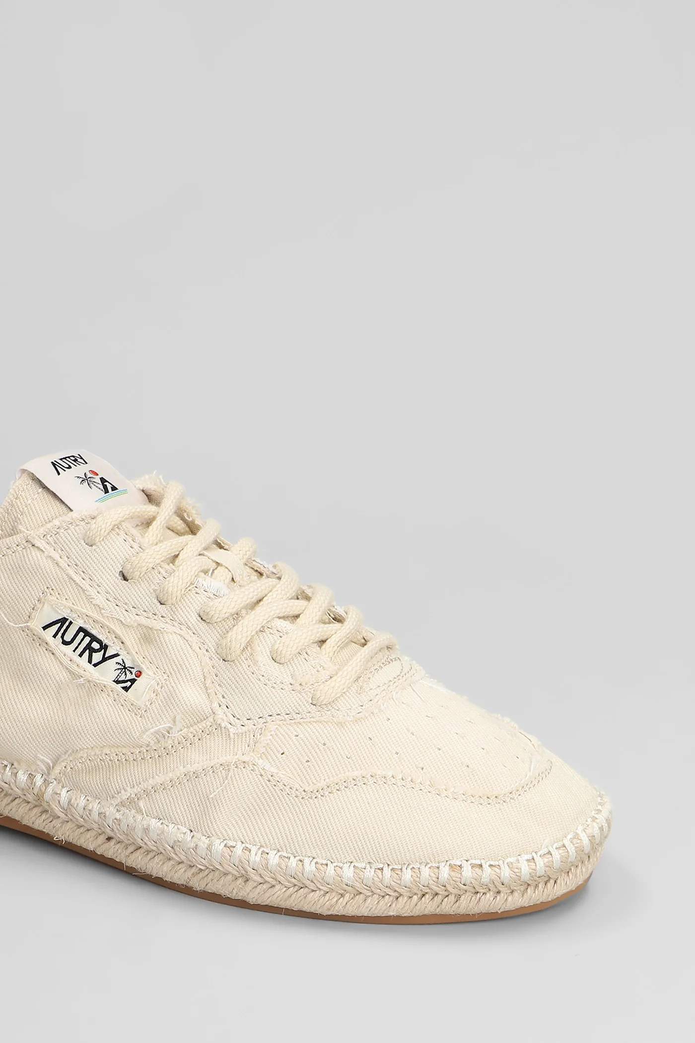 Sandy Espadrilles in beige cotton - Image 5