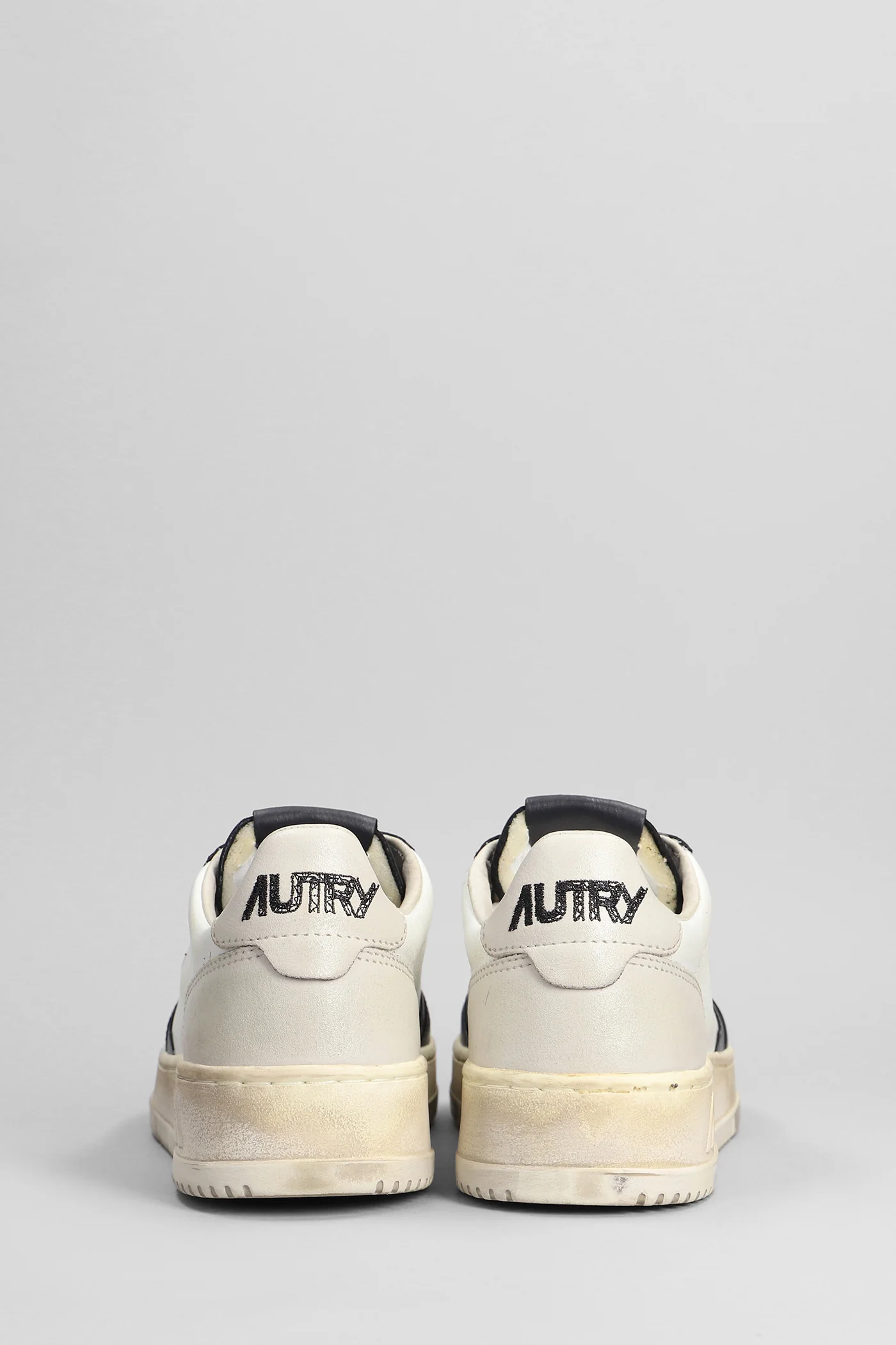 Sup Vint Low Sneakers in black leather - Image 4
