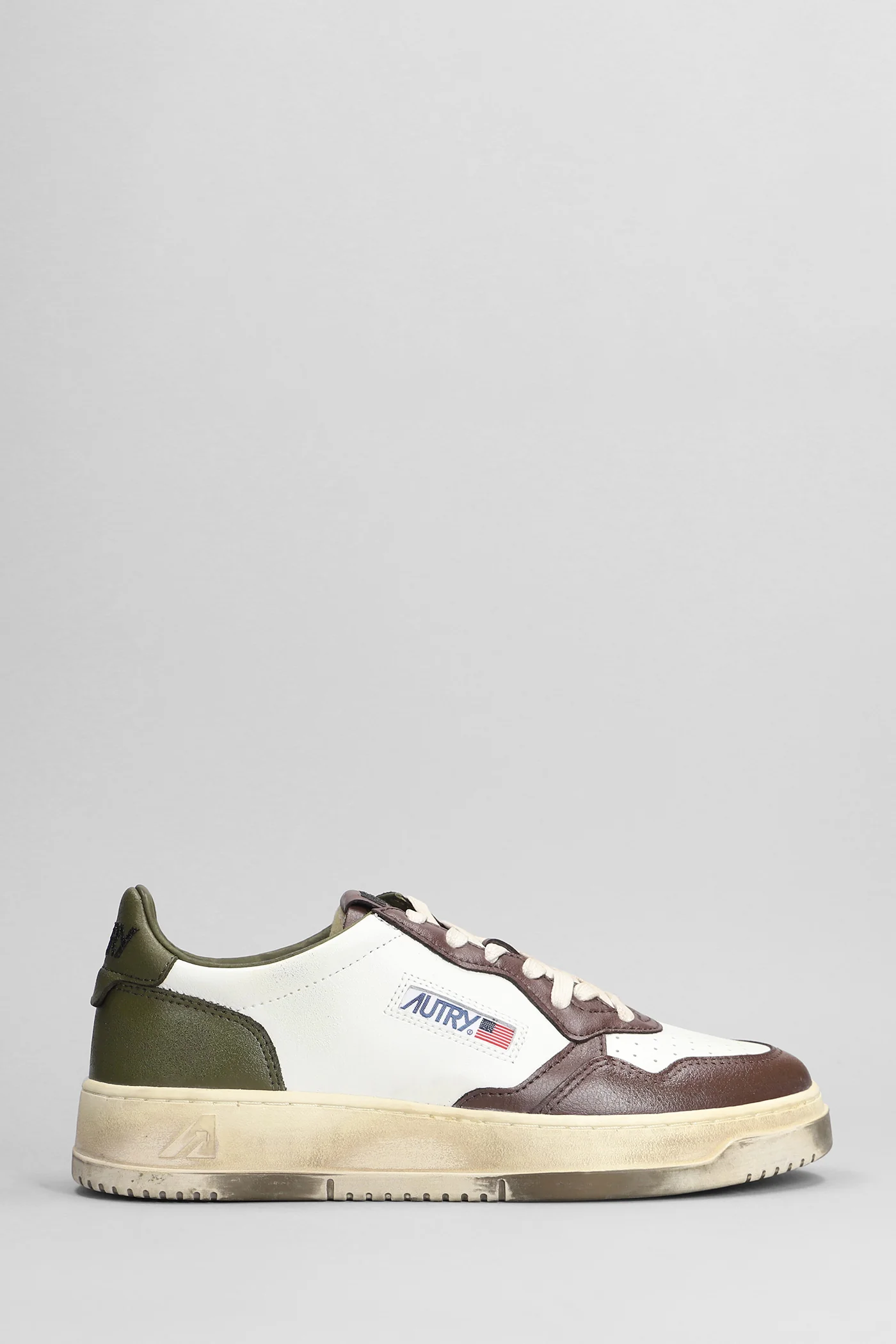 Sup Vint Low Sneakers in brown leather