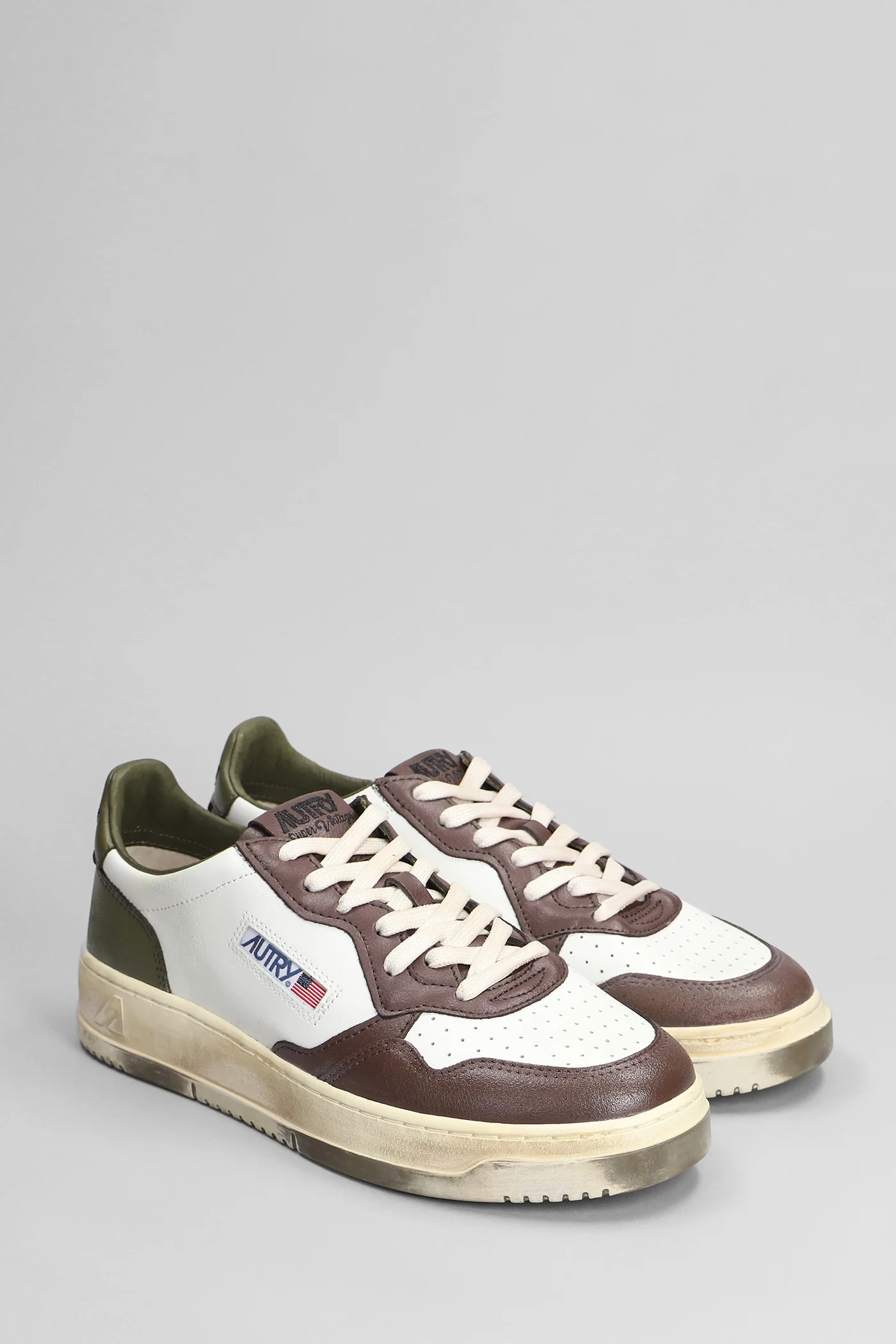 Sup Vint Low Sneakers in brown leather - Image 2
