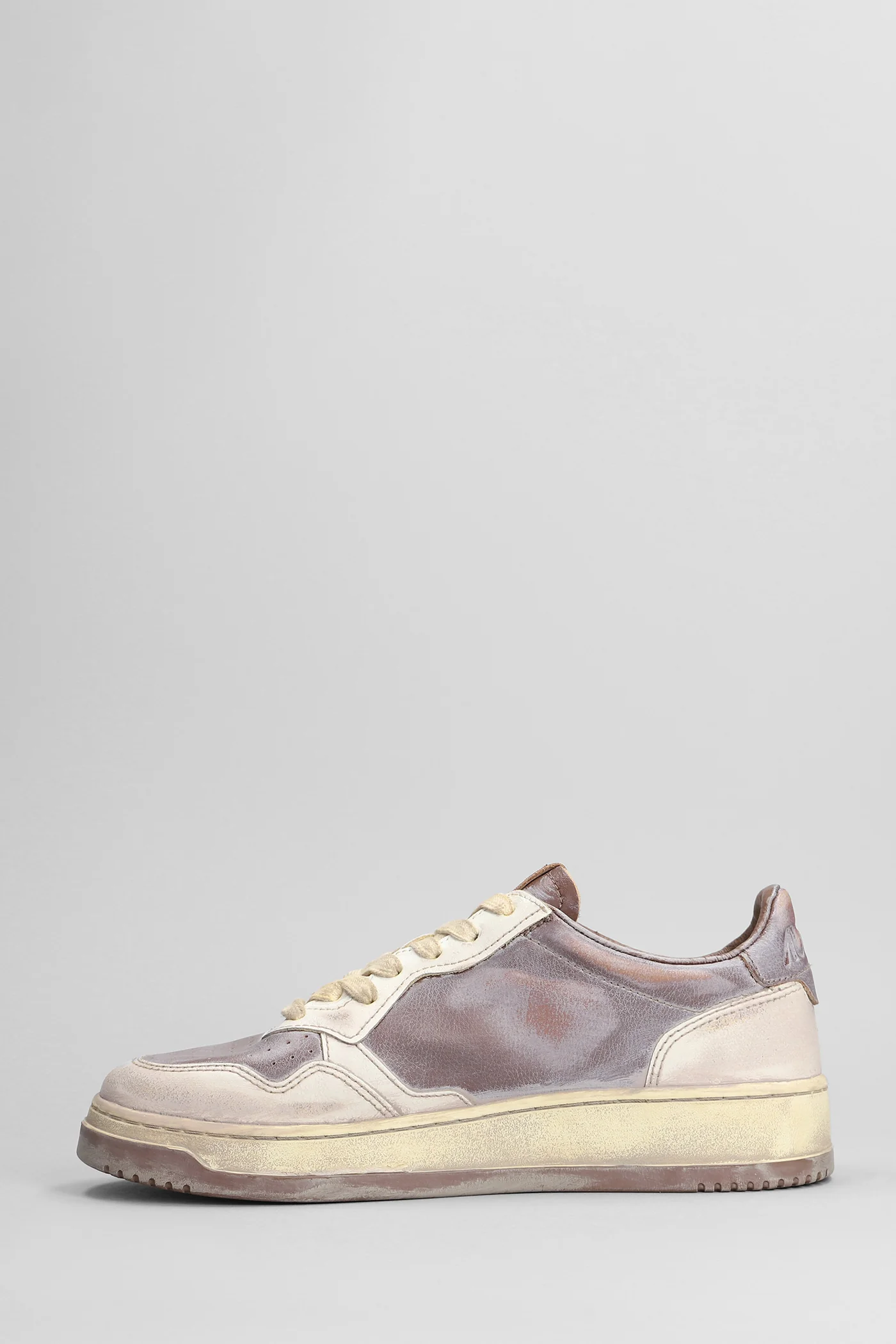 Sup Vint Low Sneakers in Viola leather - Image 3