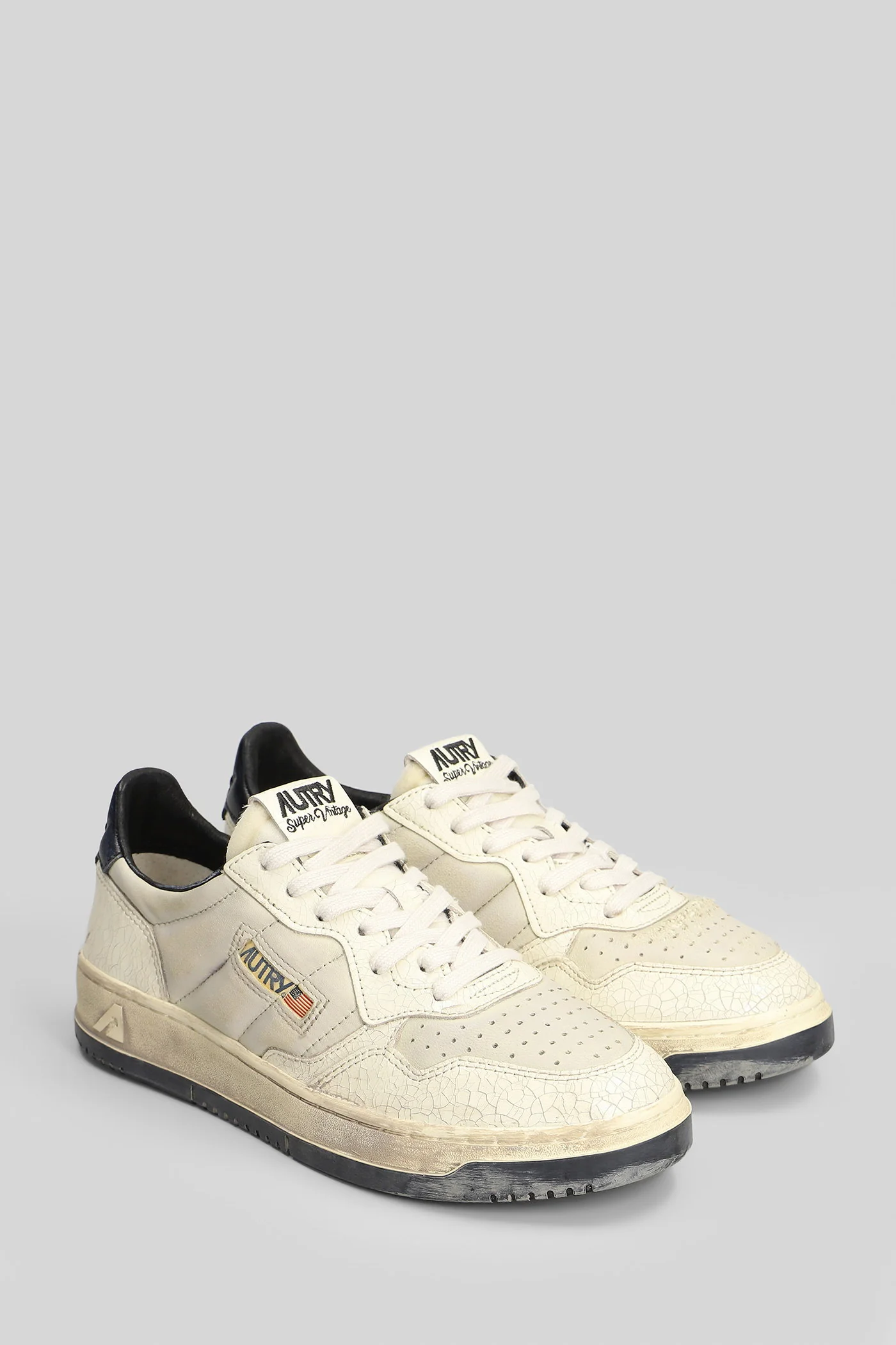 Sup Vint Low Sneakers in white leather - Image 2