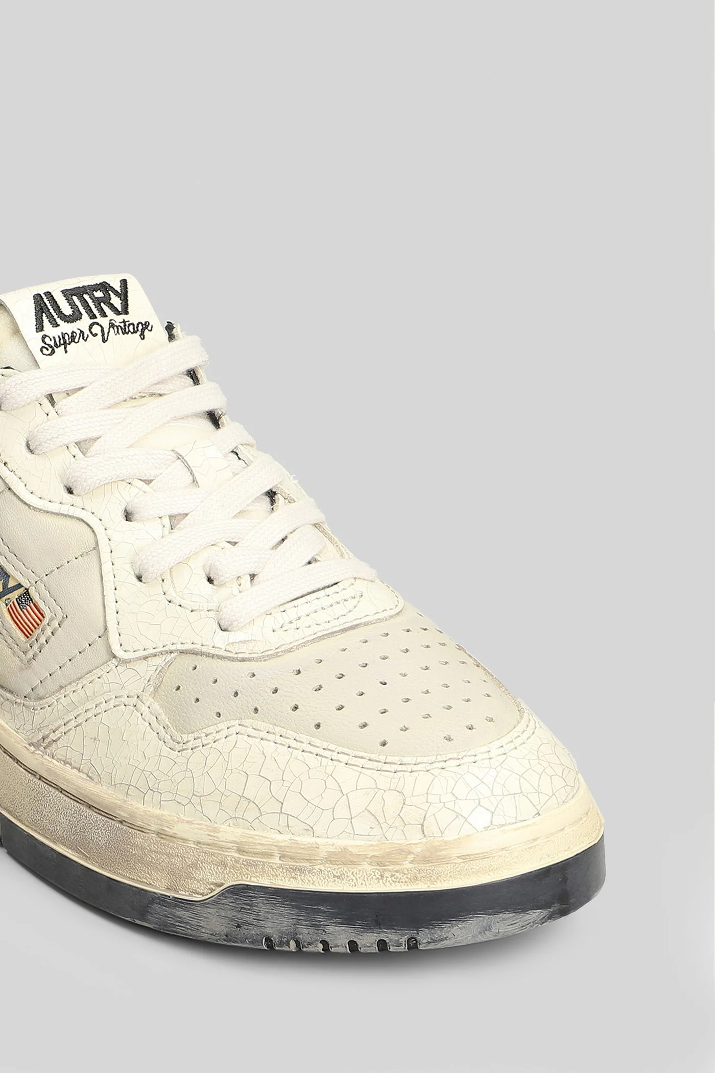 Sup Vint Low Sneakers in white leather - Image 5