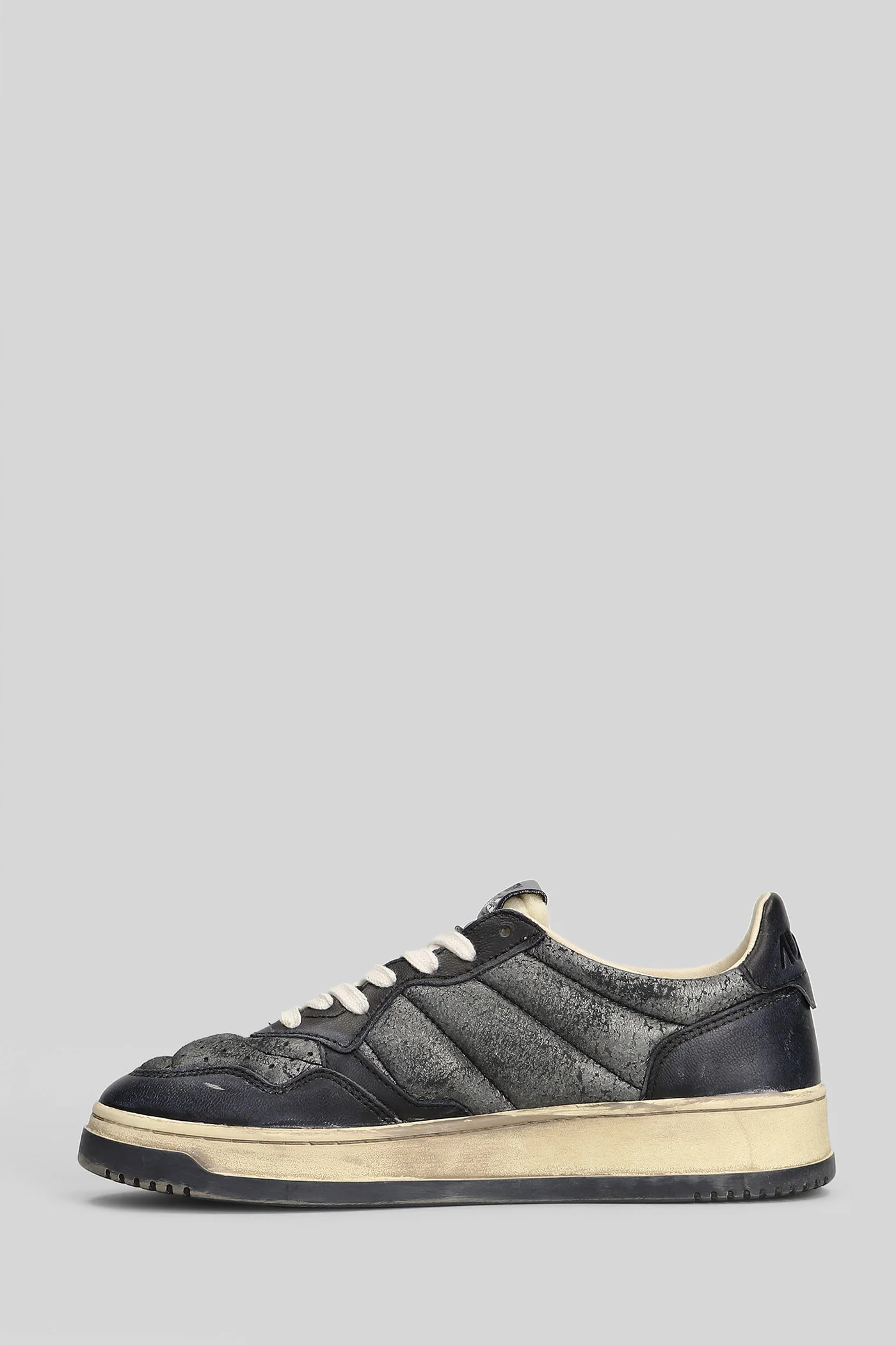 Sup Vint Sneakers in black leather - Image 3