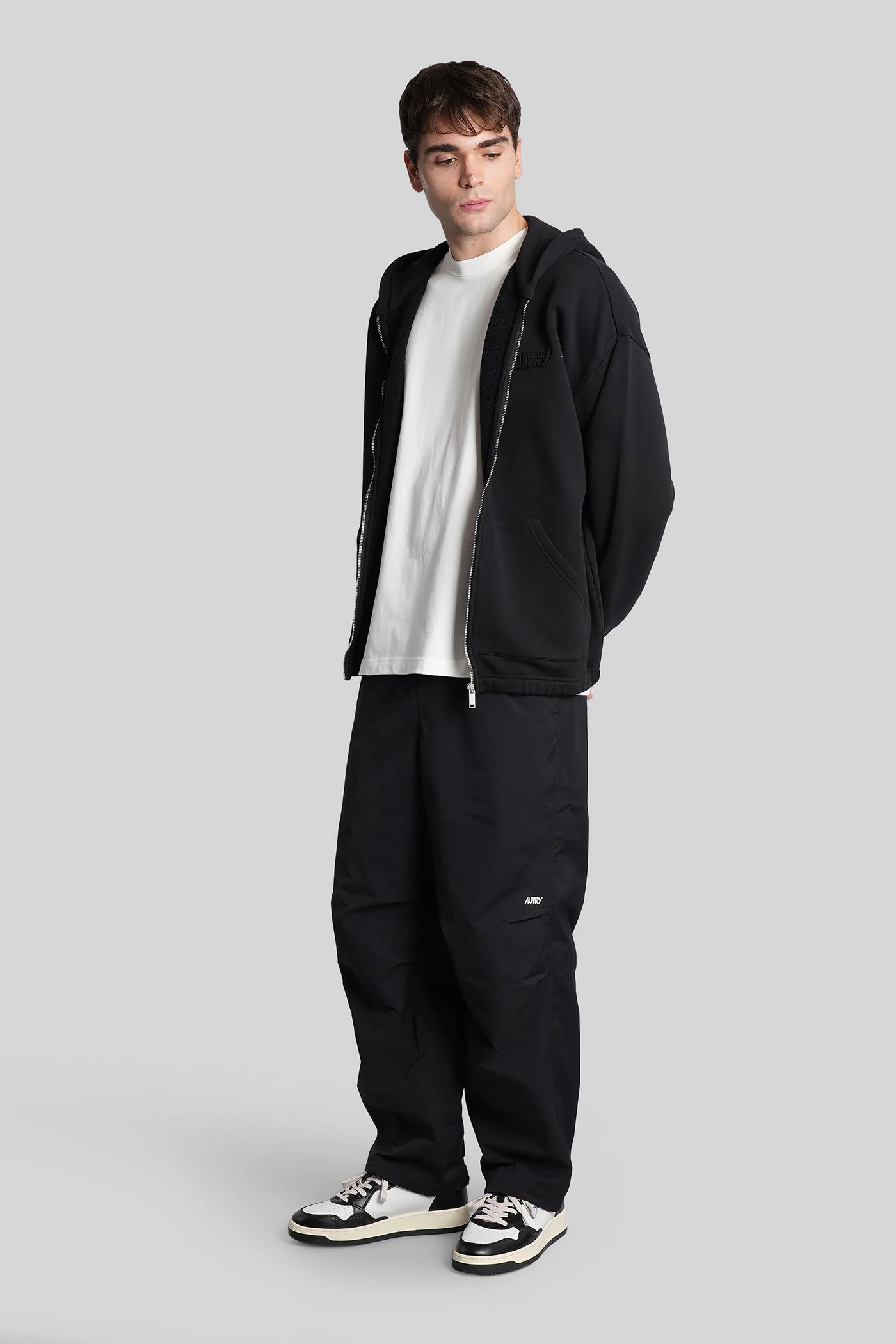 Sweatshirt in black cotton - Image 2