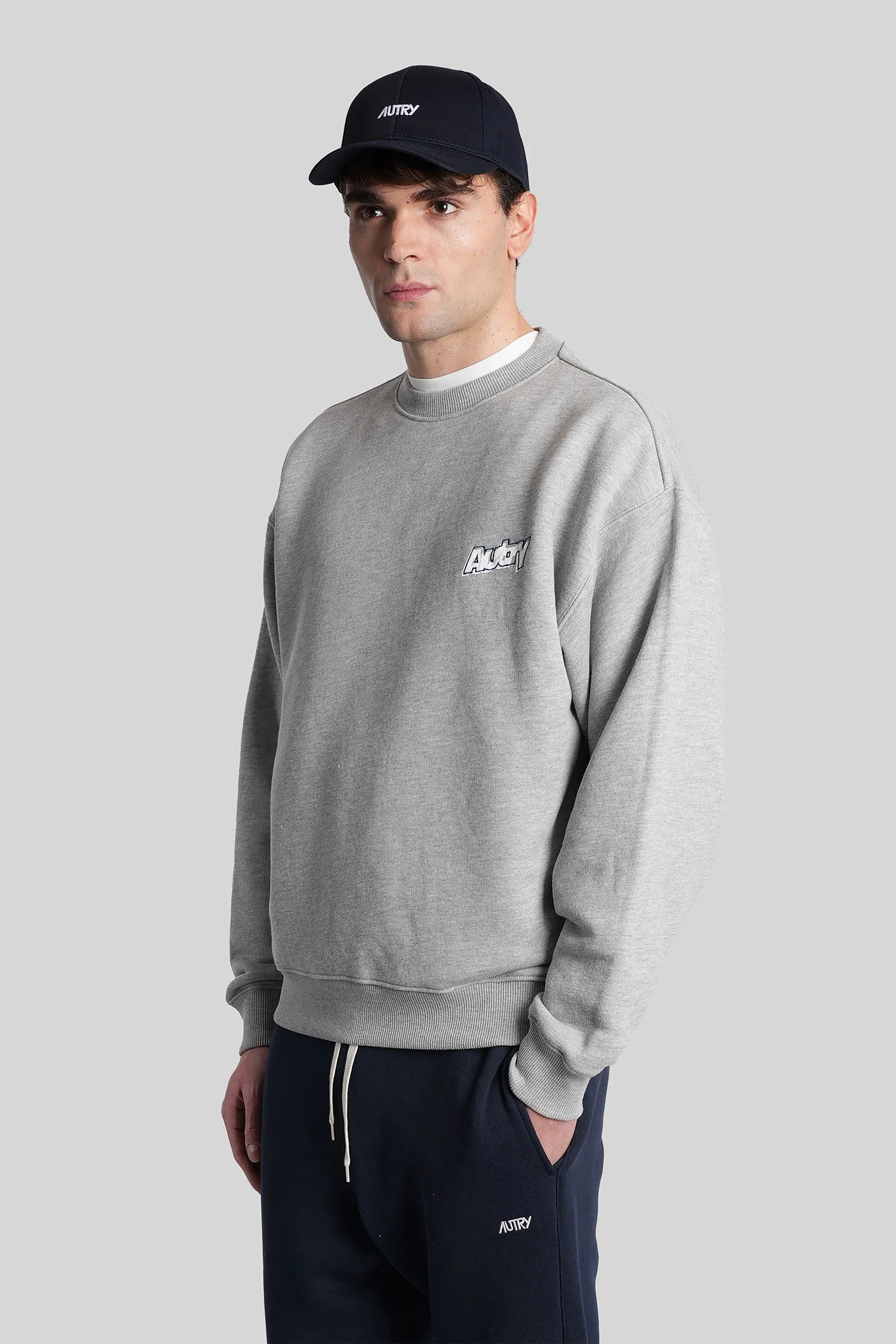 Sweatshirt in grey cotton - Image 4