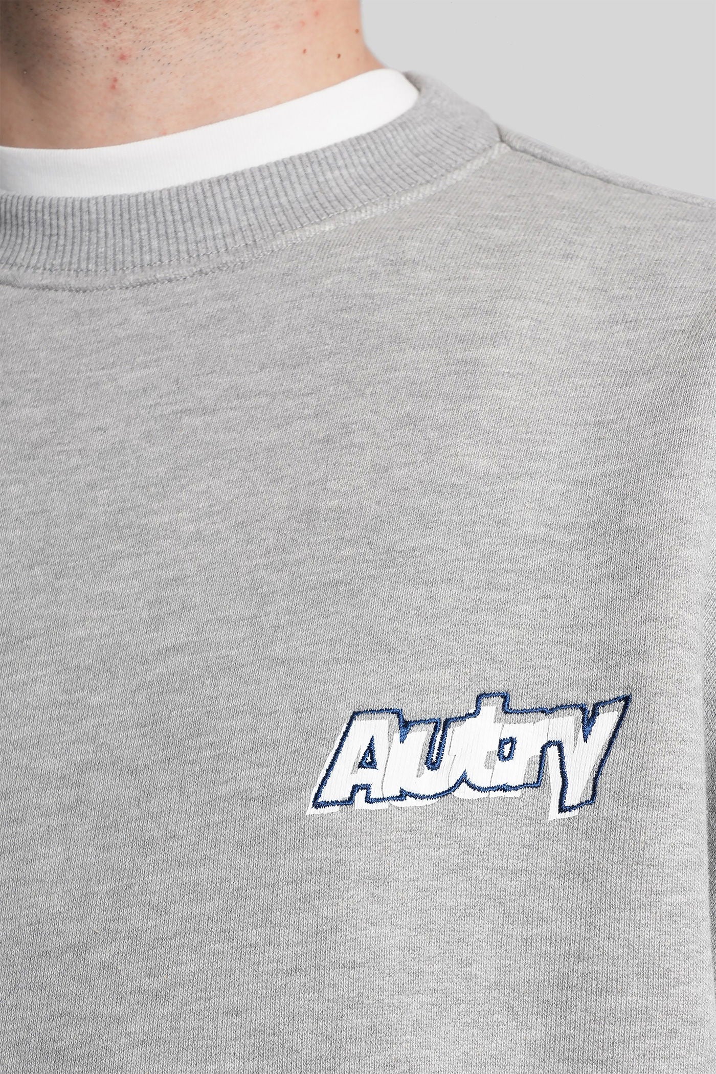 Sweatshirt in grey cotton - Image 5