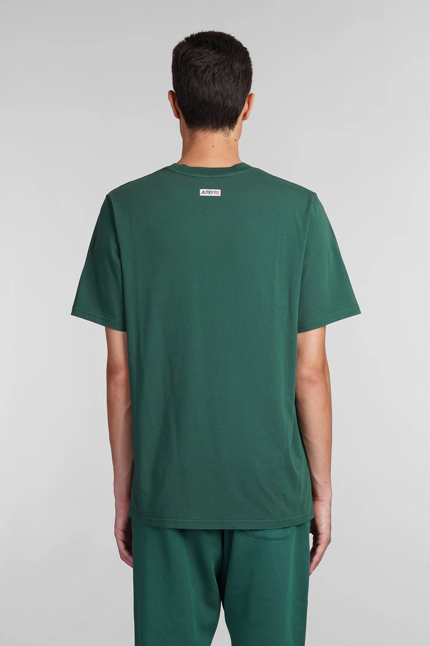 T-Shirt in green cotton - Image 3